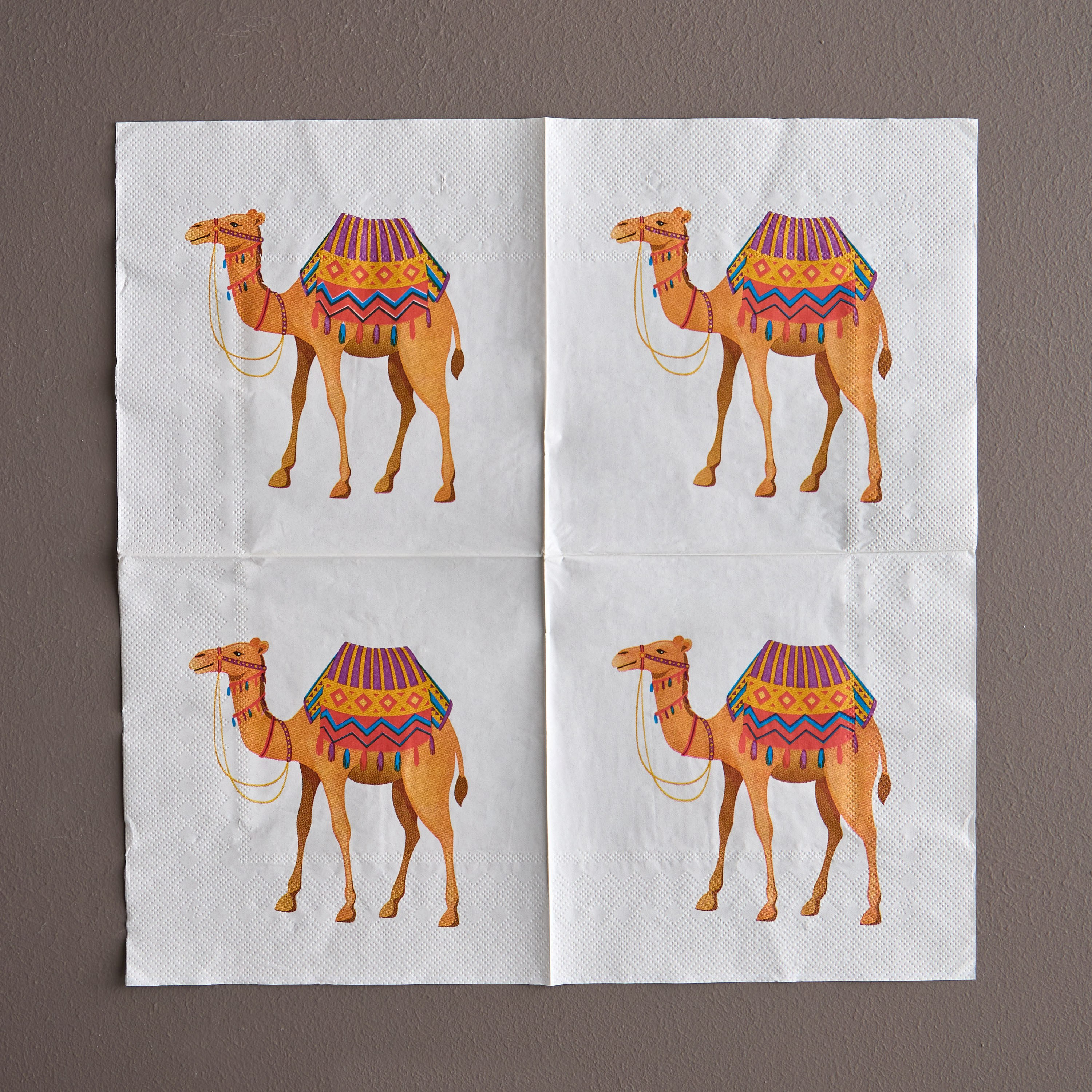 Camel 30-Piece Napkin Set - 33x33 cm-household-dining-tablelinen-napkinsandaccessories-image-2