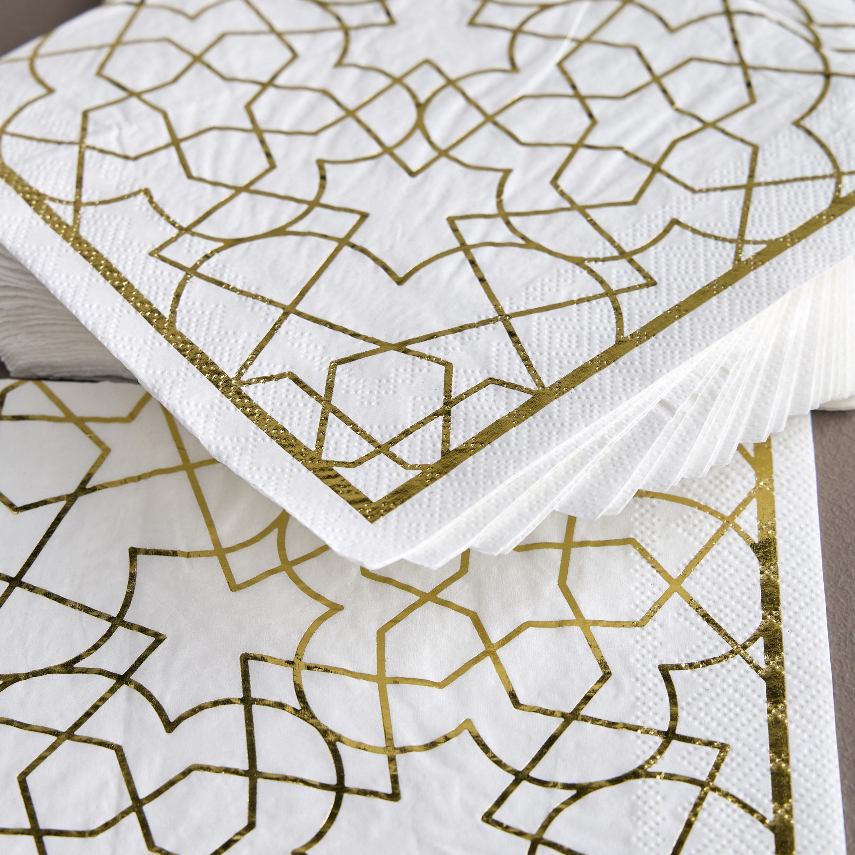 Geo 30-Piece Paper Napkin Set - 33x33 cm-household-dining-tablelinen-napkinsandaccessories-image-2