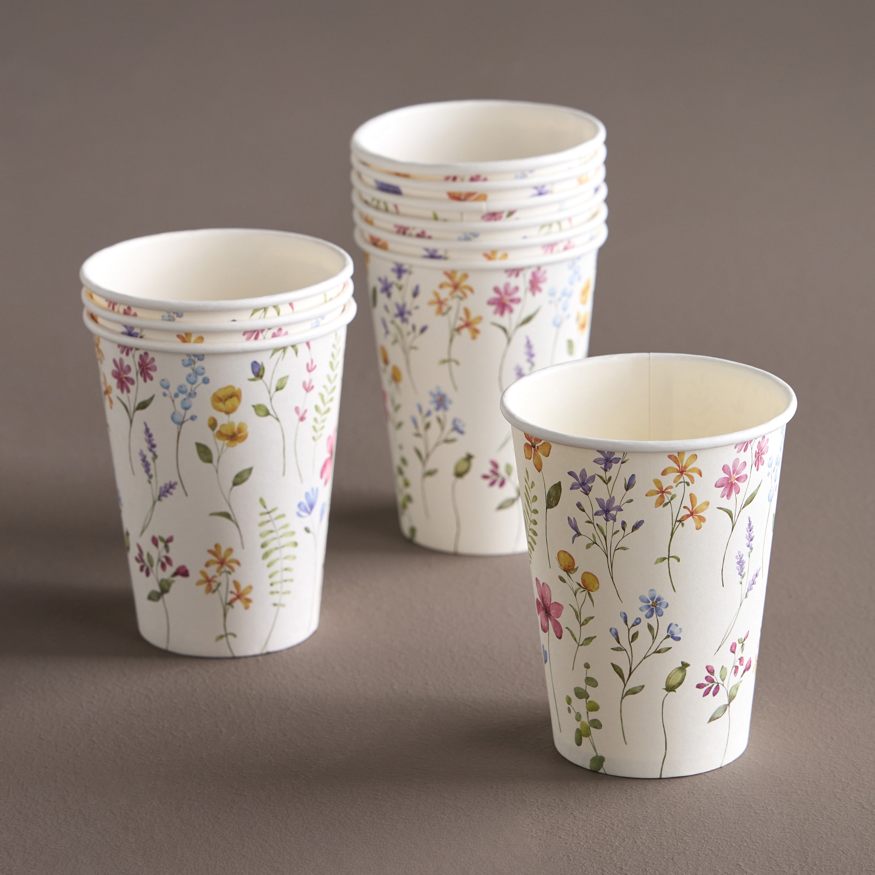 Showerbloom 10-Piece Disposable Cup Set - 360 ml-household-dining-teaandcoffee-mugsandcups-image-1