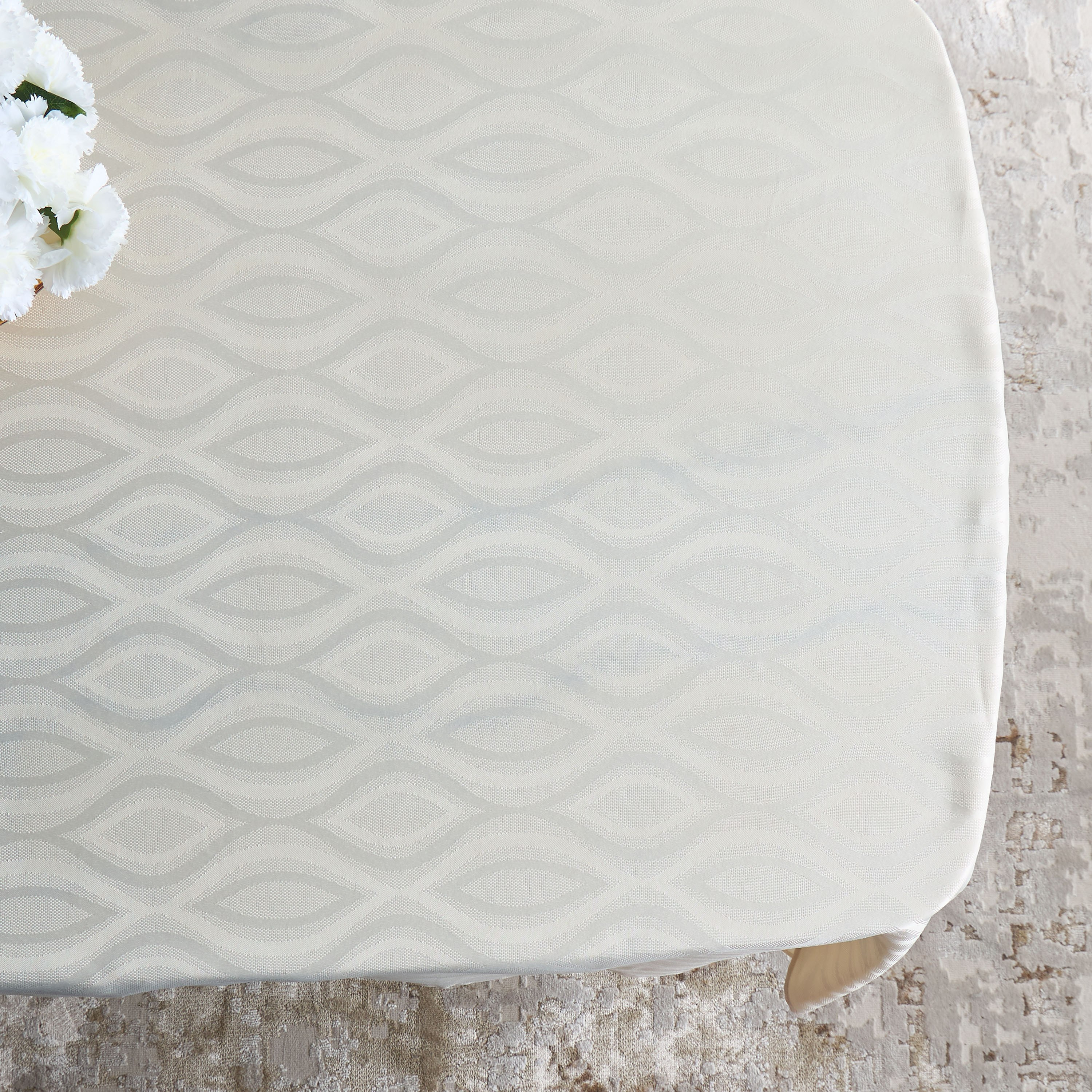 Qubba Table Cover - 140x160 cm-household-dining-tablelinen-runnersandtablecovers-image-2