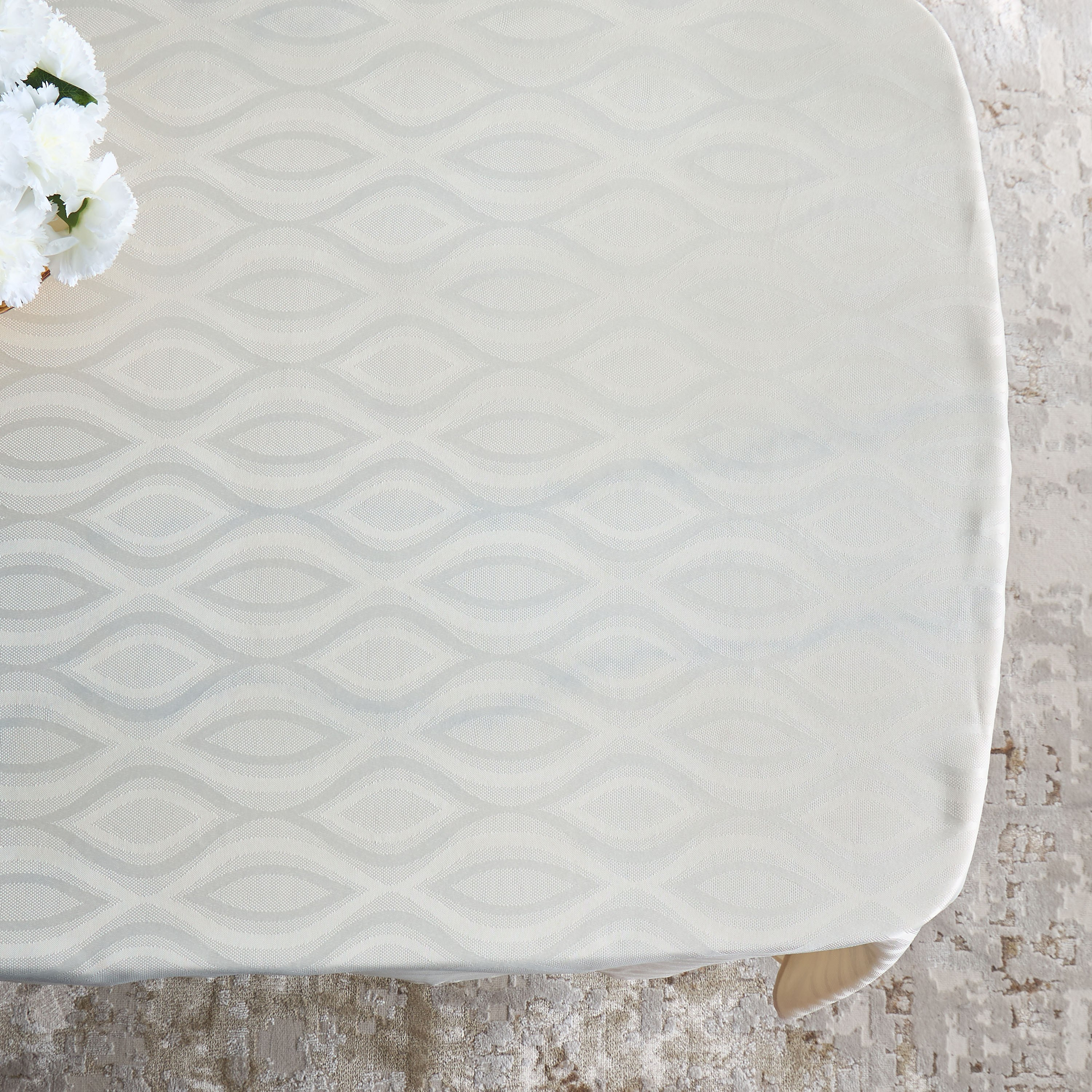 Qubba Table Cover - 150x250 cm-household-dining-tablelinen-runnersandtablecovers-image-2