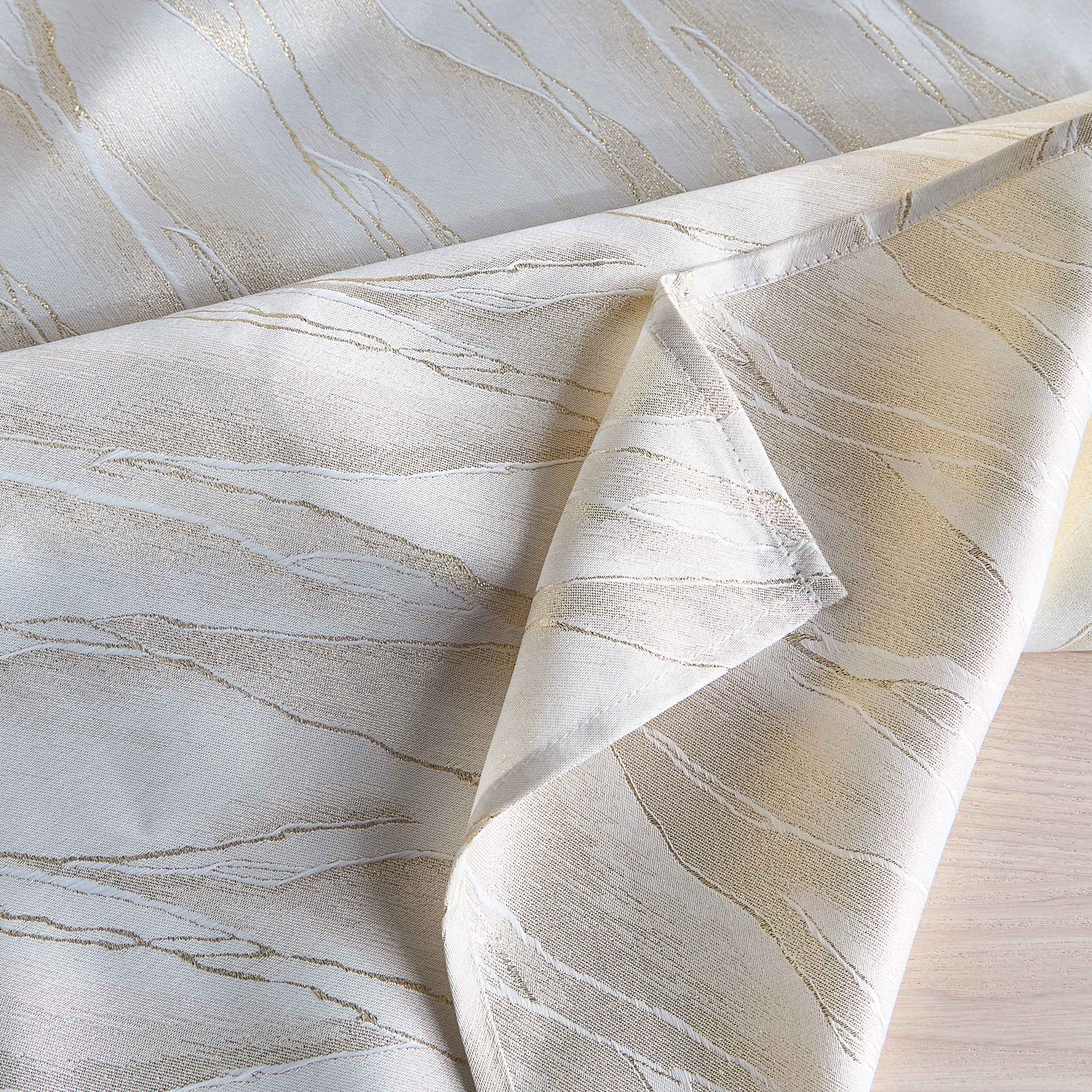 Sparkle Jacquard Table Cover - 180x300 cm-household-dining-tablelinen-runnersandtablecovers-image-3