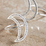 Moon 4-Piece Napkin Ring Set - 4x4 cm-household-dining-tablelinen-napkinsandaccessories-image-2