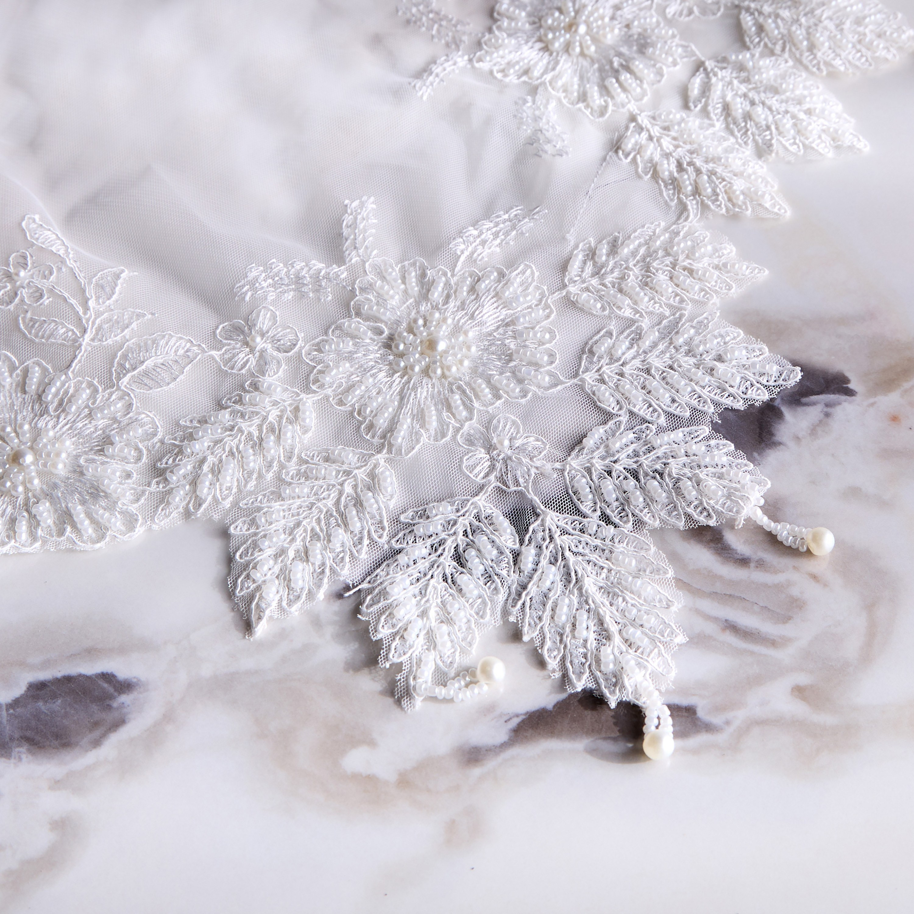 Walima Lace 4-Piece Placemat Set-household-dining-tablelinen-placemats-image-3