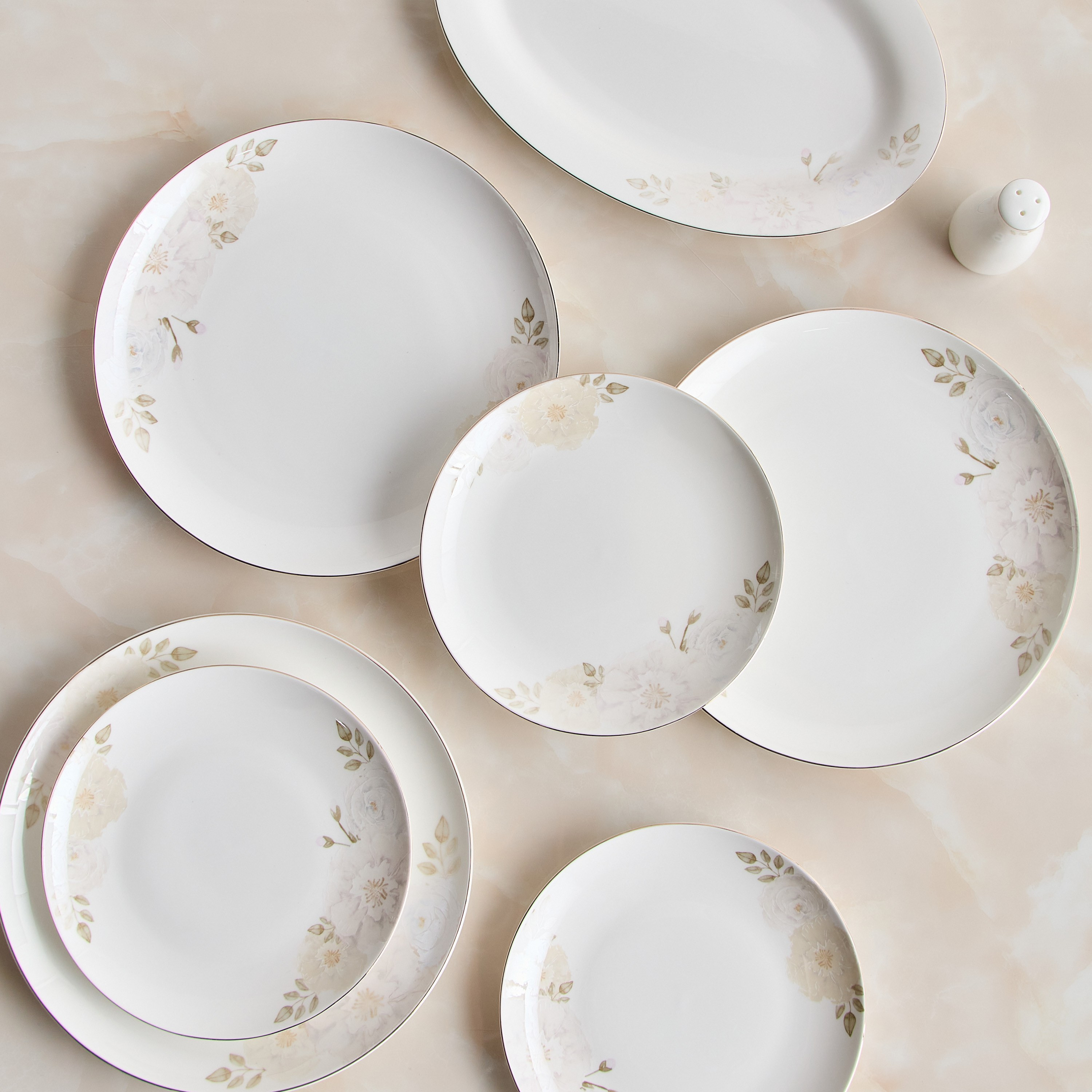 Sahar 48-Piece Bone China Dinner Set - Serves 8-household-dining-dinnerware-dinnersets-image-2