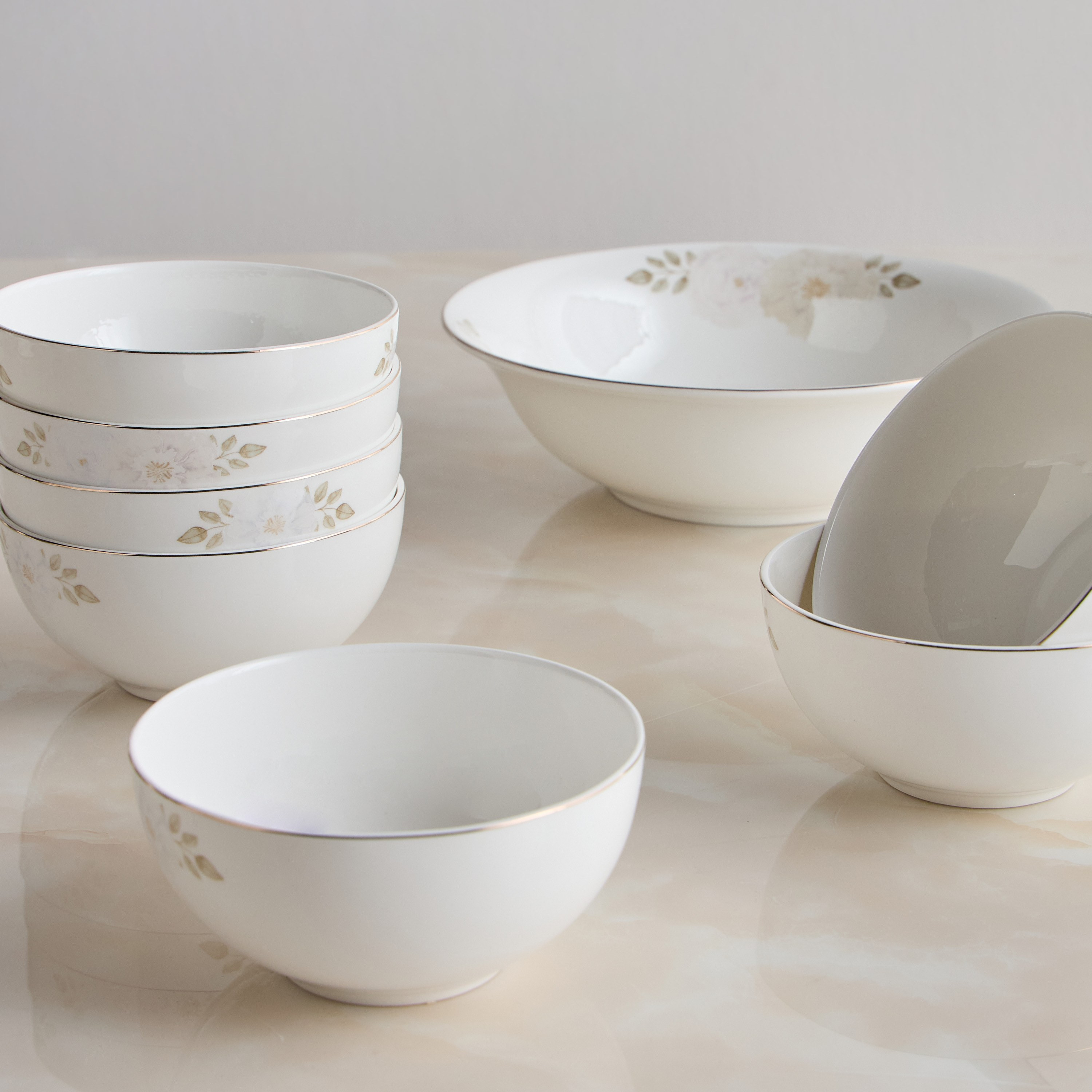 Sahar 48-Piece Bone China Dinner Set - Serves 8-household-dining-dinnerware-dinnersets-image-3