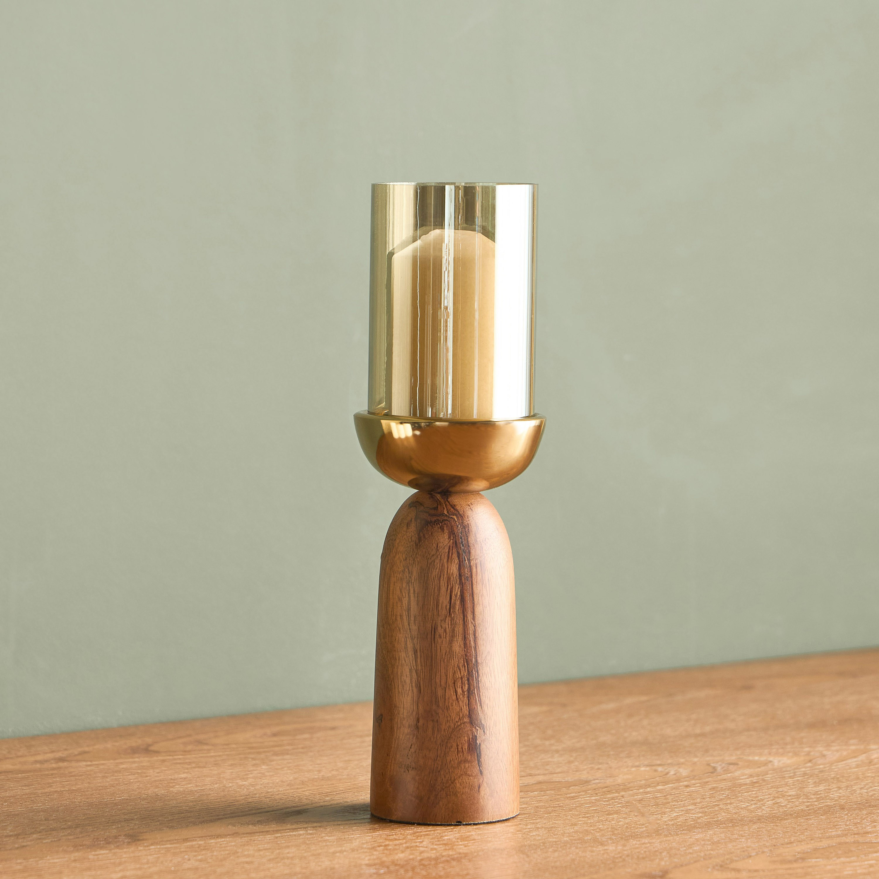 Nexus Pillar Candleholder-household-decor-candleholdersandlanterns-image-1