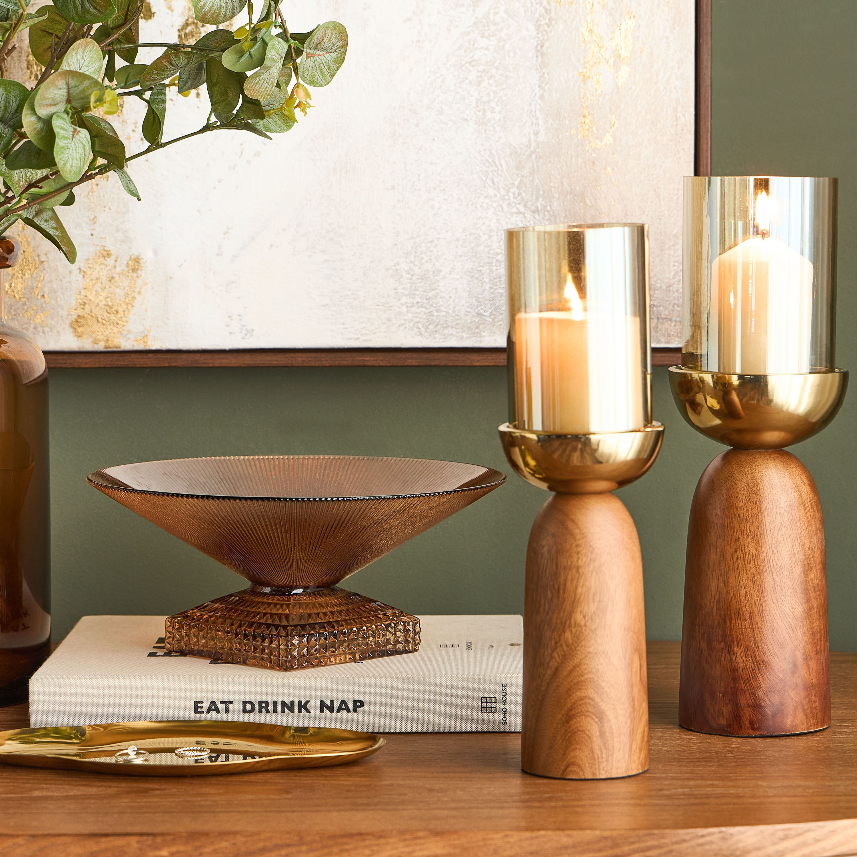 Nexus Pillar Candleholder-household-decor-candleholdersandlanterns-image-5