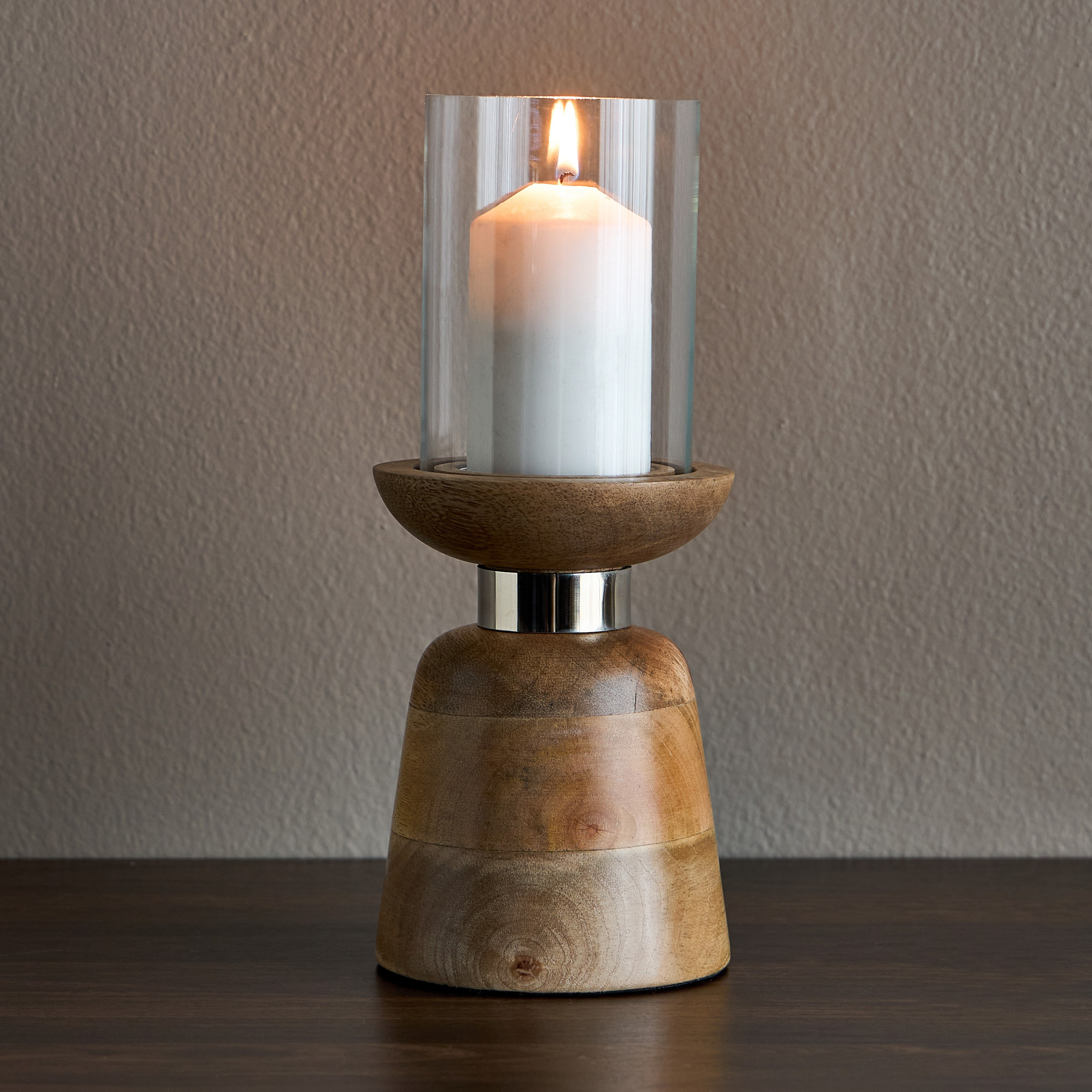 Hudson Pillar Candleholder-household-decor-candleholdersandlanterns-image-2