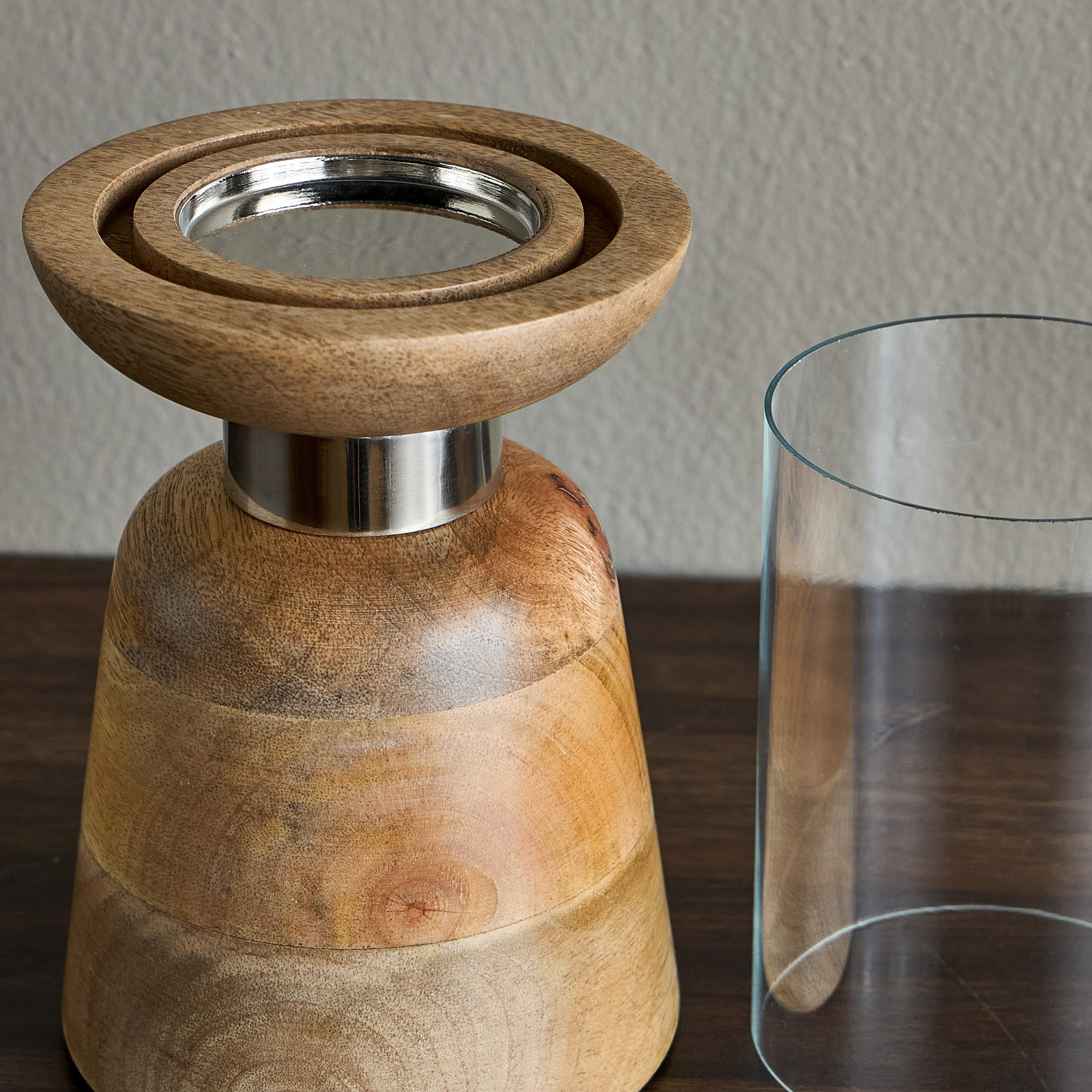 Hudson Pillar Candleholder-household-decor-candleholdersandlanterns-image-3