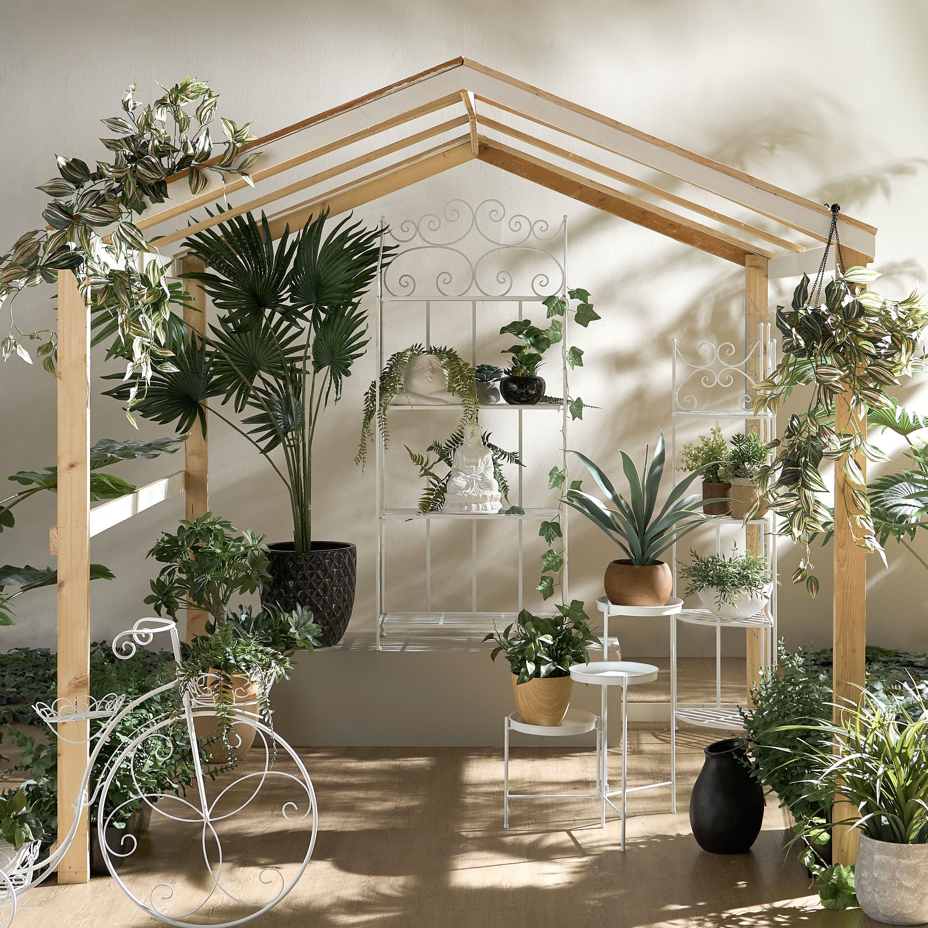 Step Bloom Metal 3-Tier Planter Stand - 60 cm-household-gardenandoutdoor-outdoor-outdooraccessories-image-6