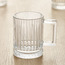 Kris 6-Piece Glass Mug Set - 250 ml-household-dining-teaandcoffee-mugsandcups-image-2