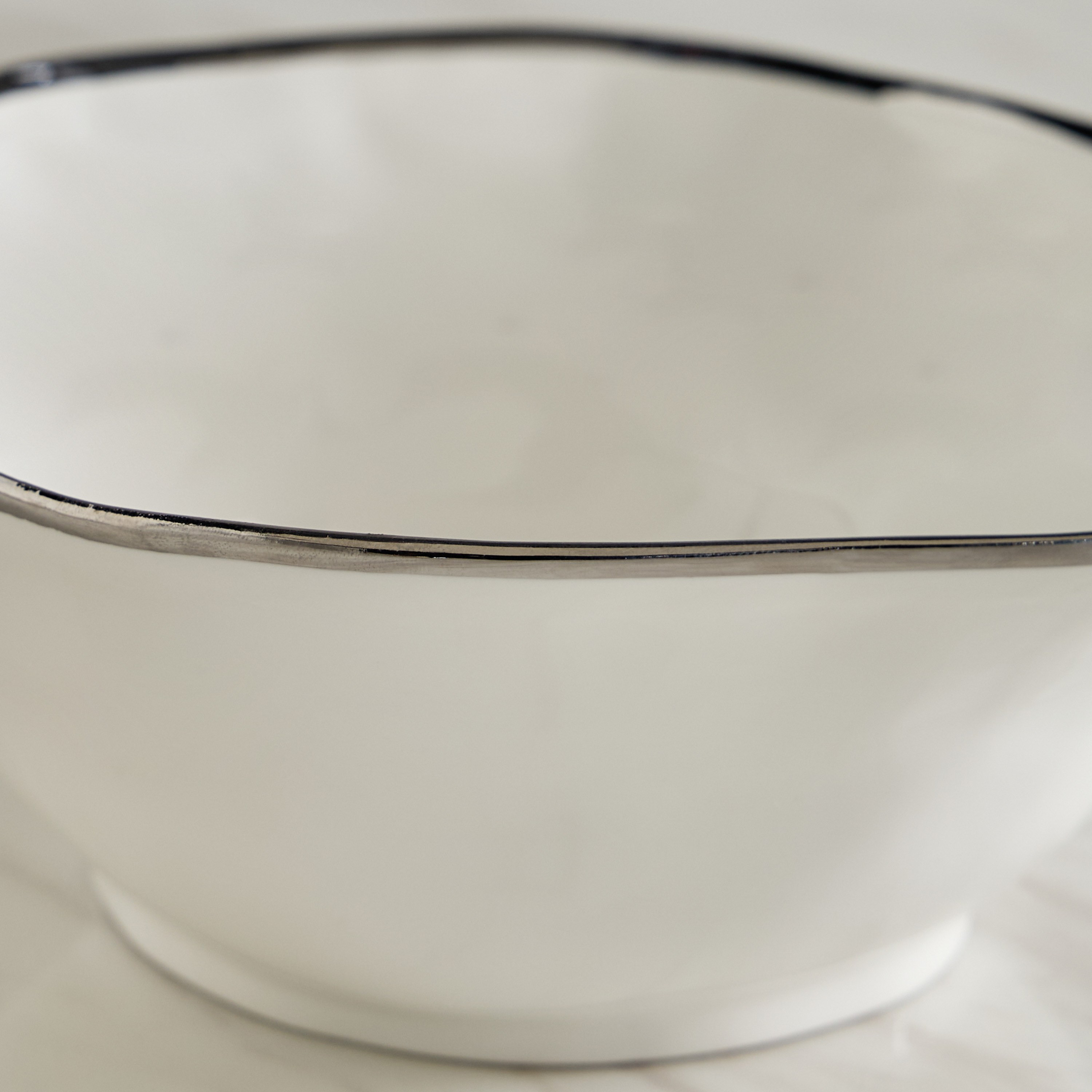 Nouf Porcelain Decorative Bowl - 22x22 cm-household-decor-vasesandbowls-image-2