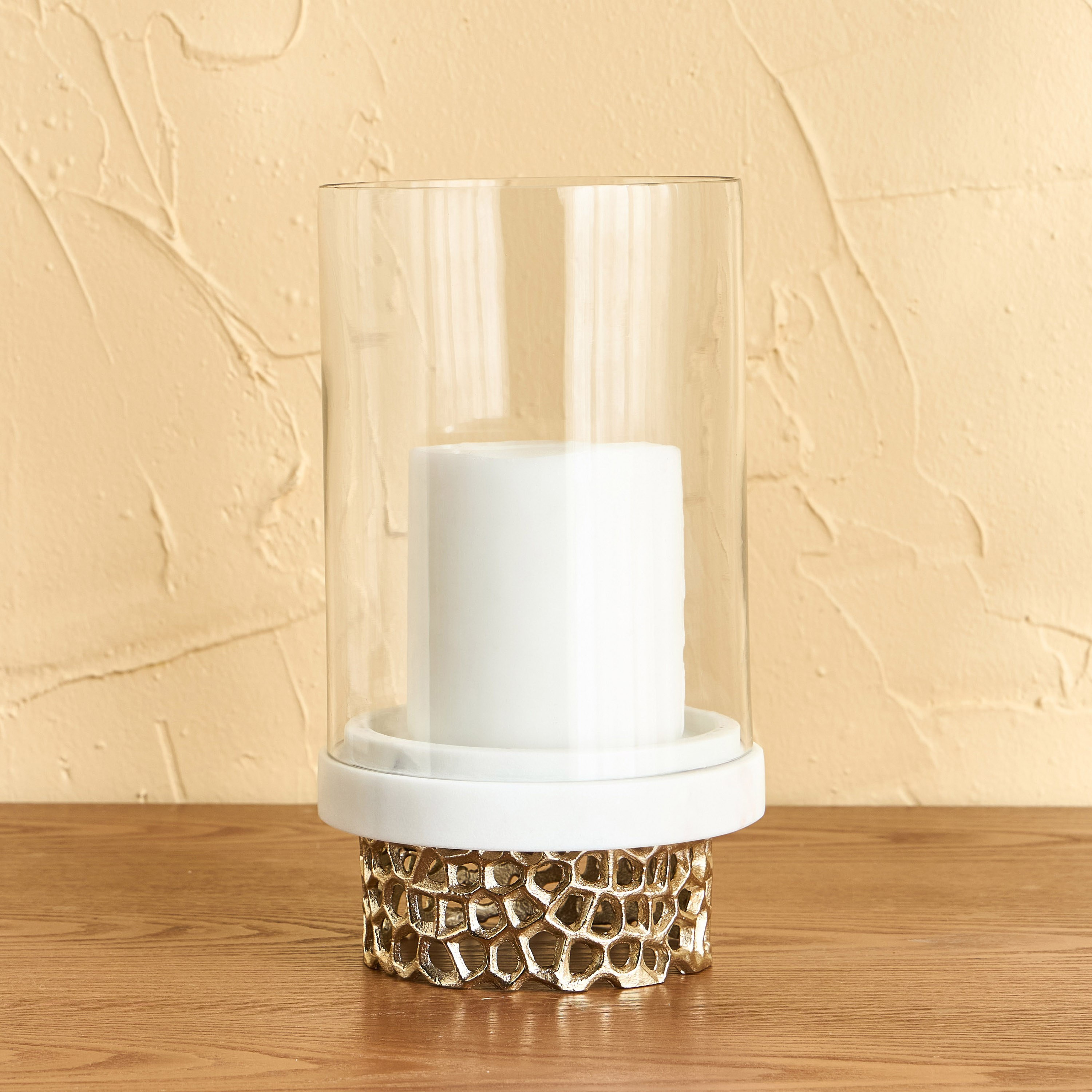 Tamara Trellis Hurricane Candleholder - 29 cm-household-decor-candleholdersandlanterns-image-1