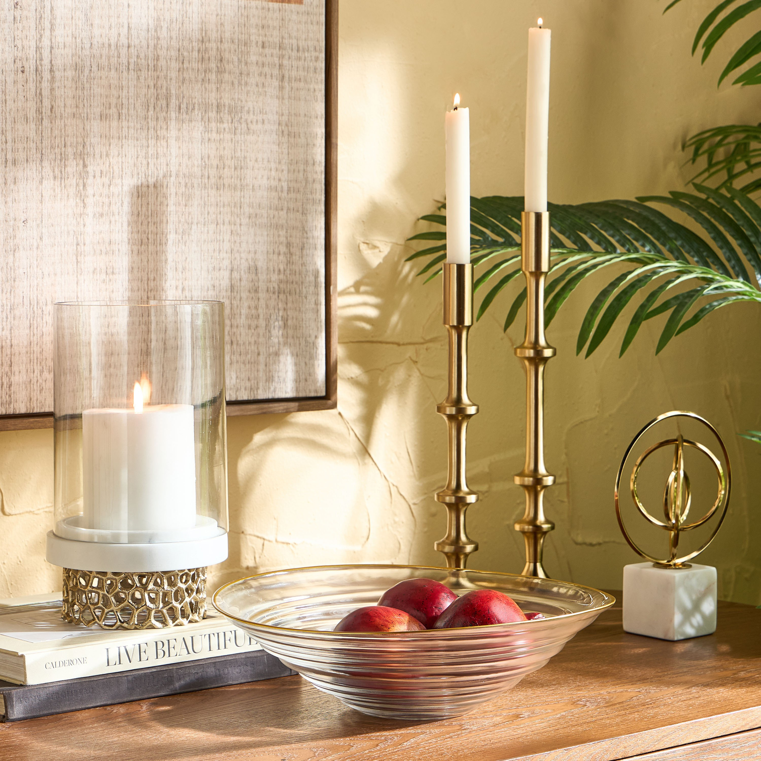 Tamara Trellis Hurricane Candleholder - 29 cm-household-decor-candleholdersandlanterns-image-5