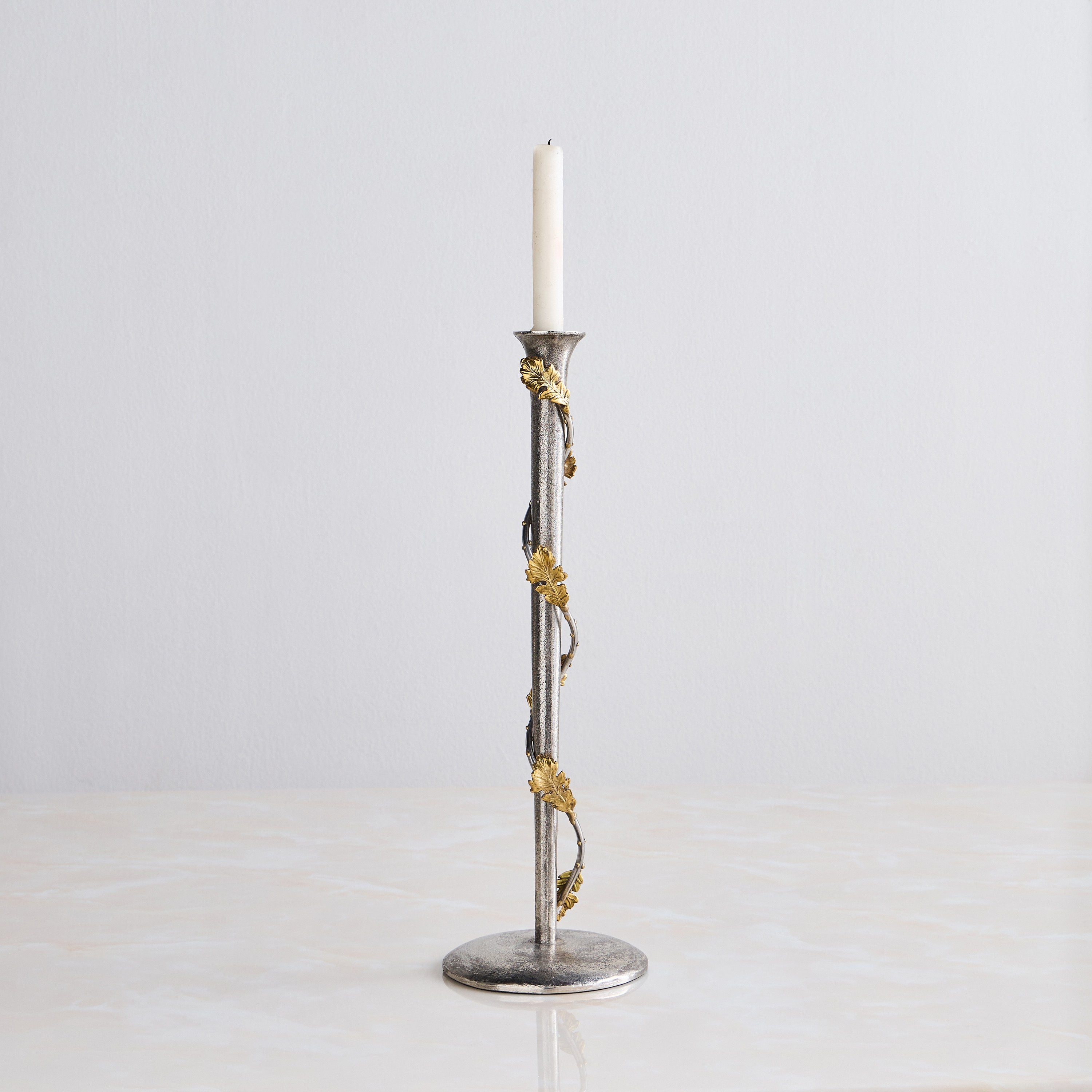 Fern Taper Candleholder-household-decor-candleholdersandlanterns-image-1