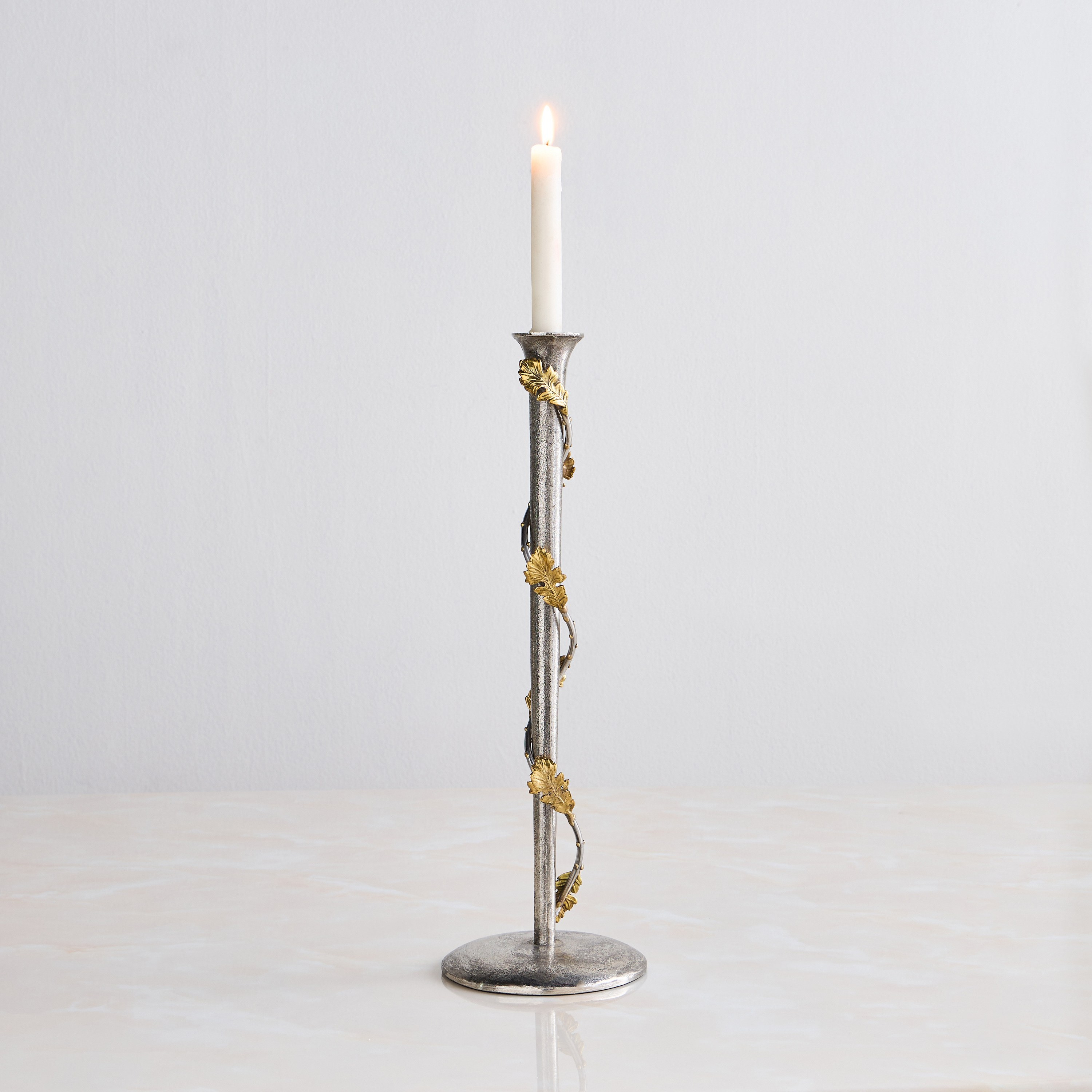 Fern Taper Candleholder-household-decor-candleholdersandlanterns-image-2