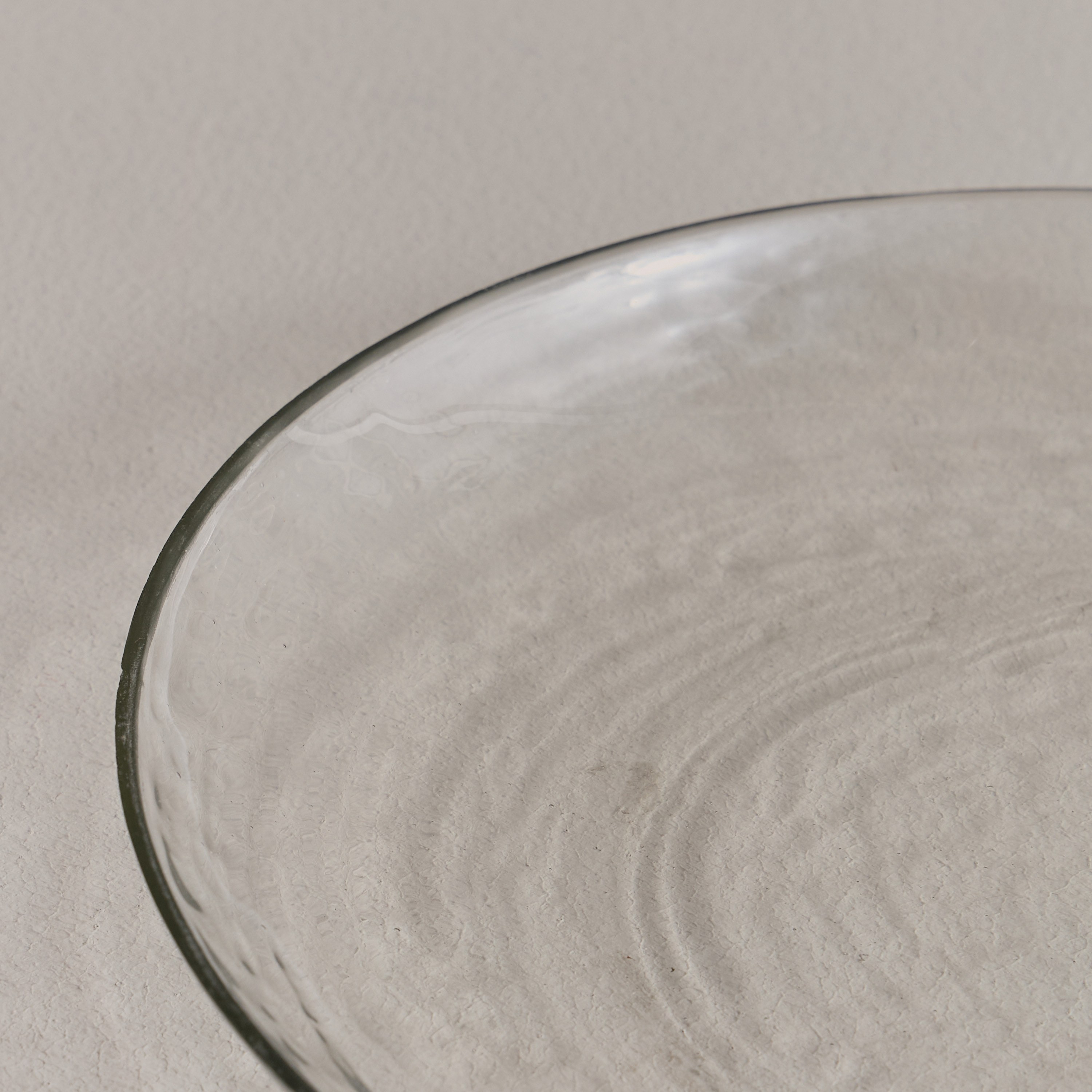 Fern Hammered Glass Decorative Platter - 28x43 cm-household-decor-boxesandtrays-image-2