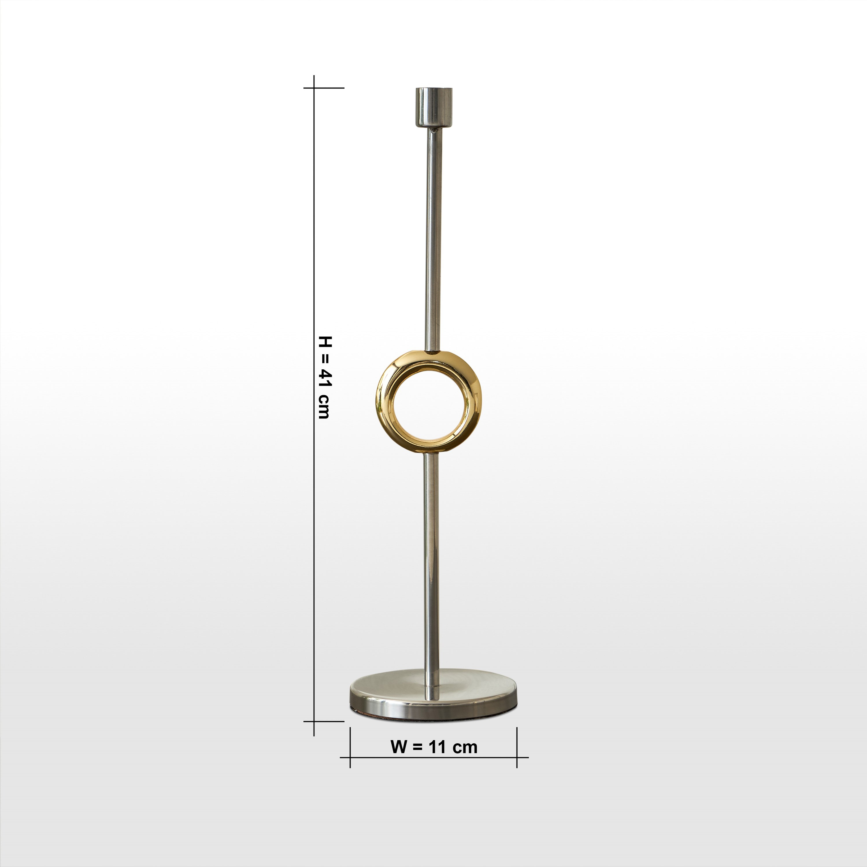 Crest Taper Candleholder-household-decor-candleholdersandlanterns-image-5
