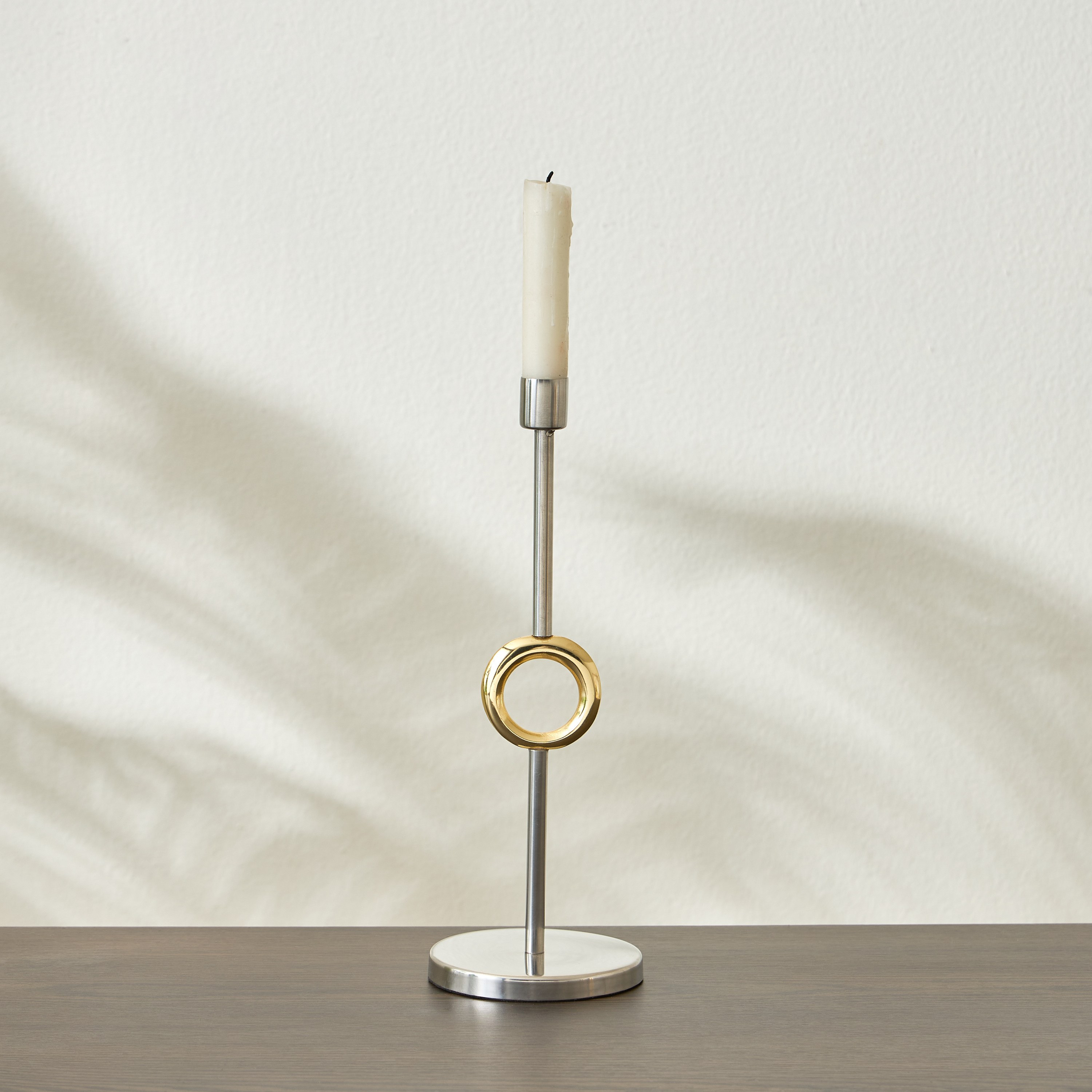 Crest Taper Candleholder-household-decor-candleholdersandlanterns-image-2