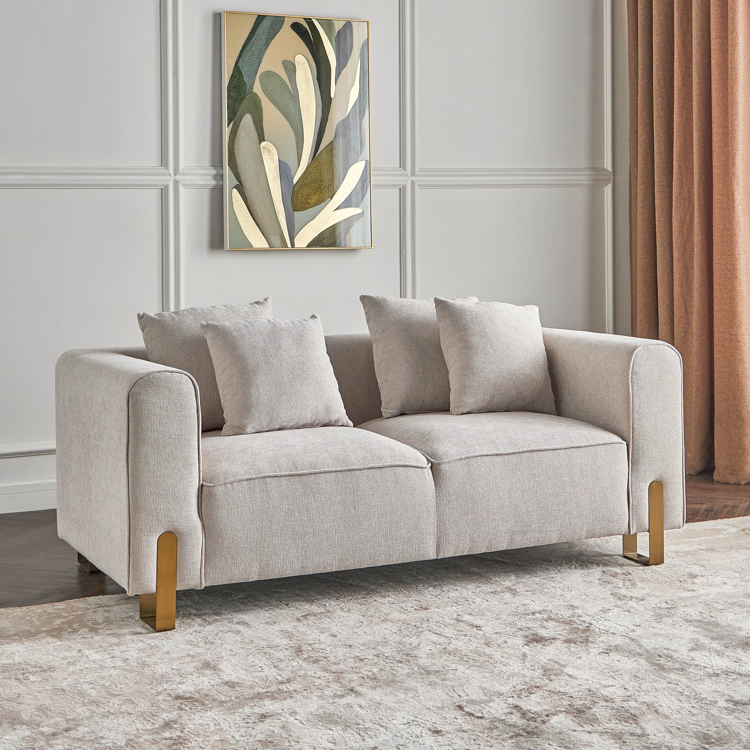 Archon Fabric 2-Seater Sofa-furniture-sofaandseating-sofasandsofasets-image-1