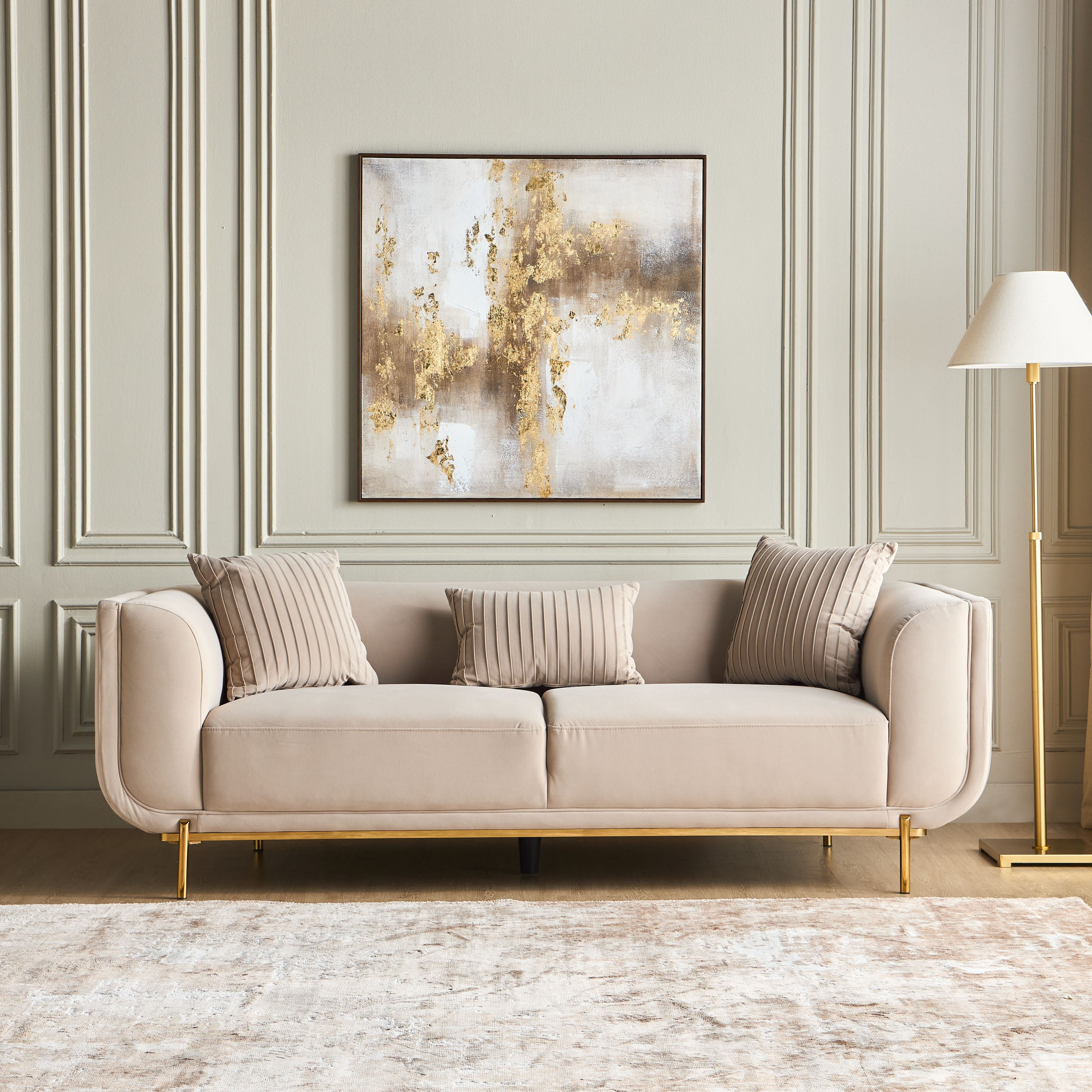 كنبة قماش بمقعدين - ليسا-furniture-sofaandseating-sofasandsofasets-image-2