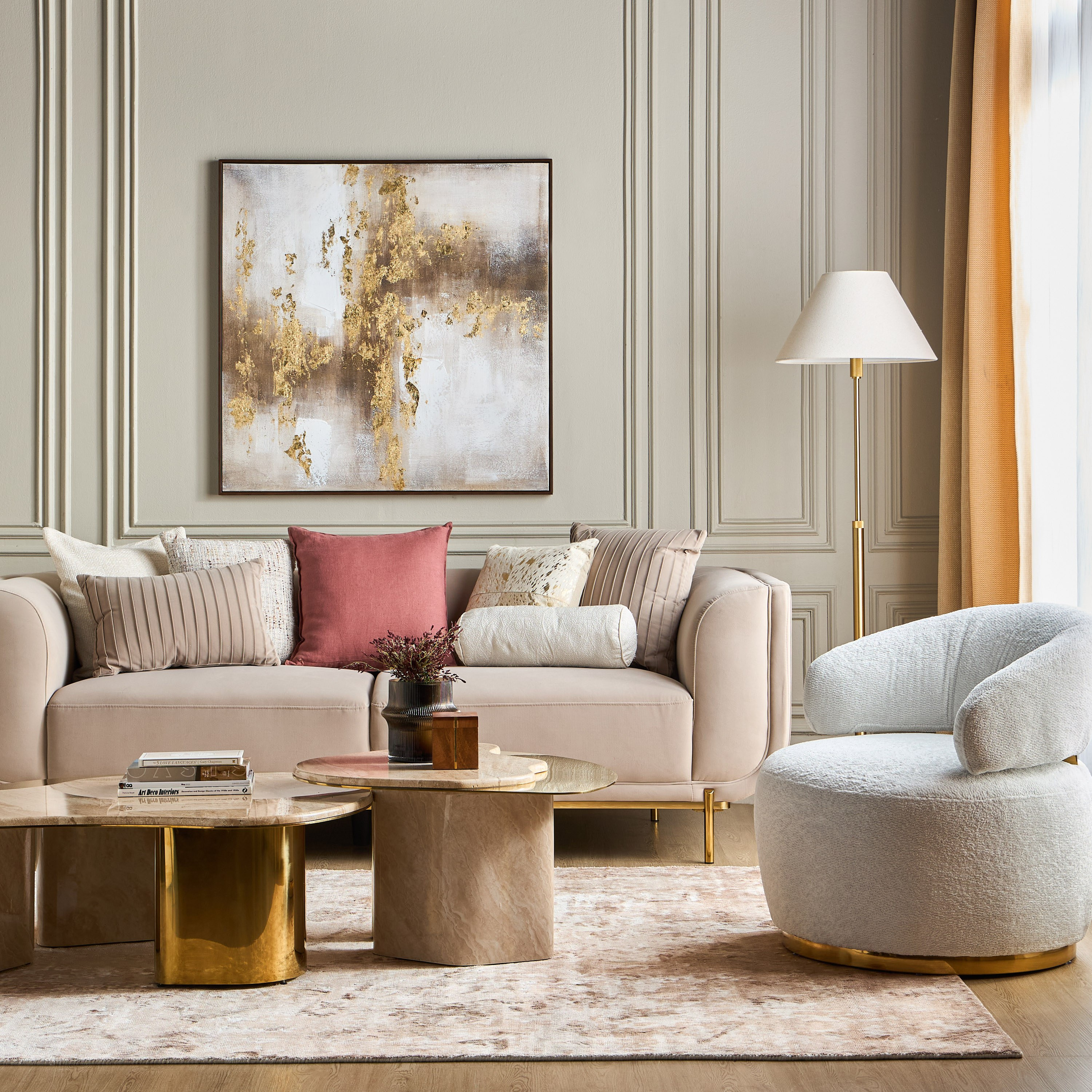 كنبة قماش بمقعدين - ليسا-furniture-sofaandseating-sofasandsofasets-image-7