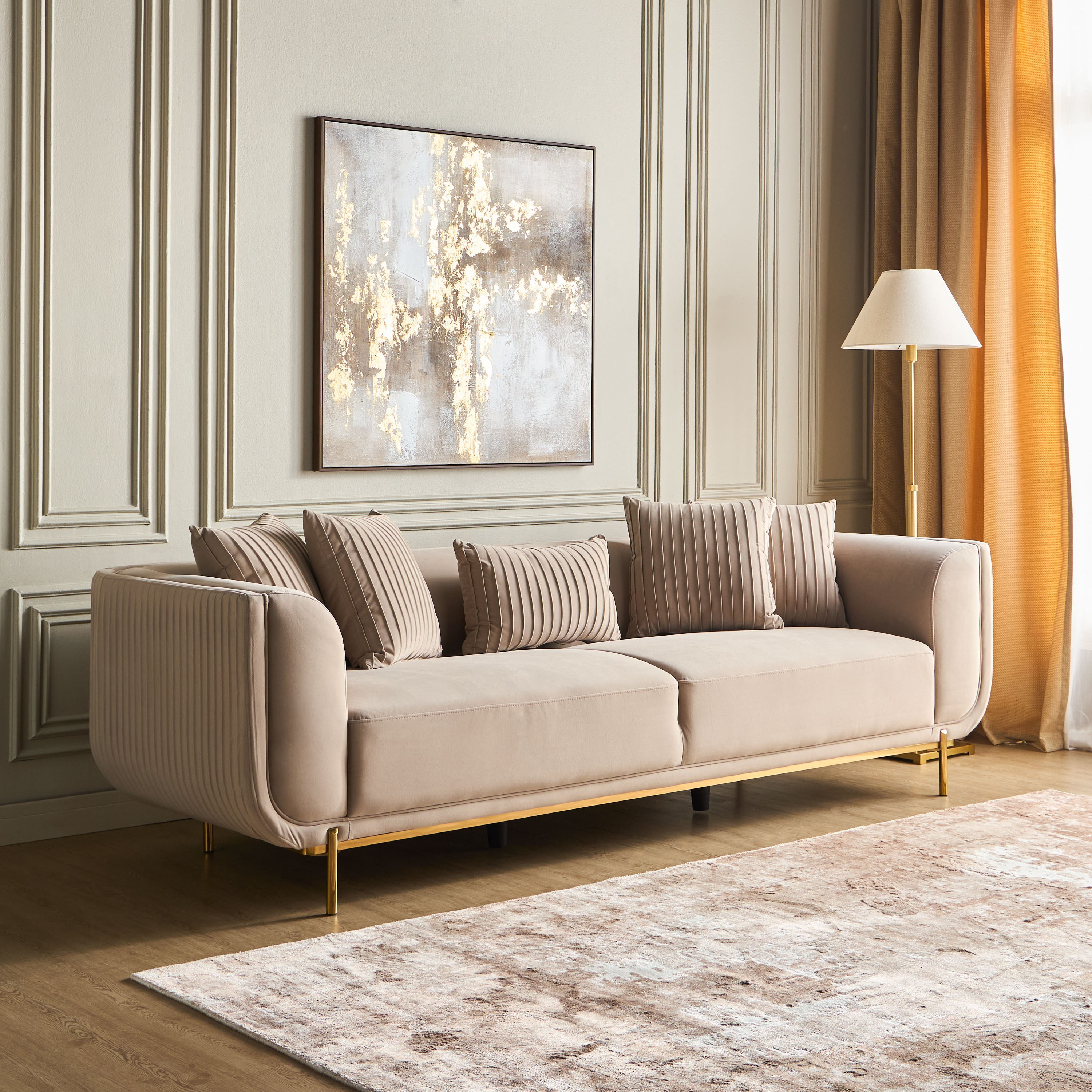 كنبة قماش 3 مقاعد - ليسا-furniture-sofaandseating-sofasandsofasets-image-1