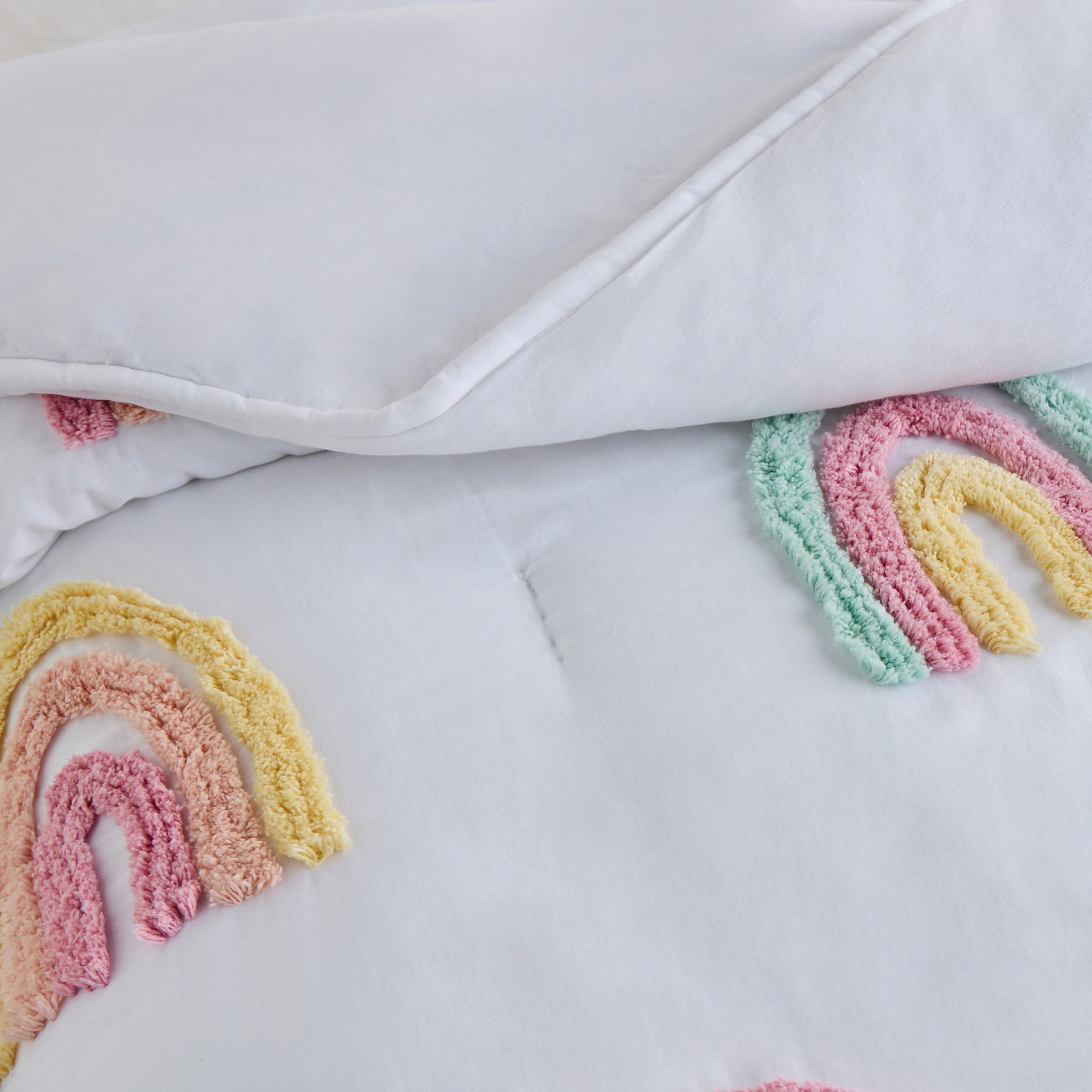 Rona Spectrum Cotton 2-Piece Full Comforter Set - 160x220 cm-kids-beddingandwindows-bedding-comforters-image-2