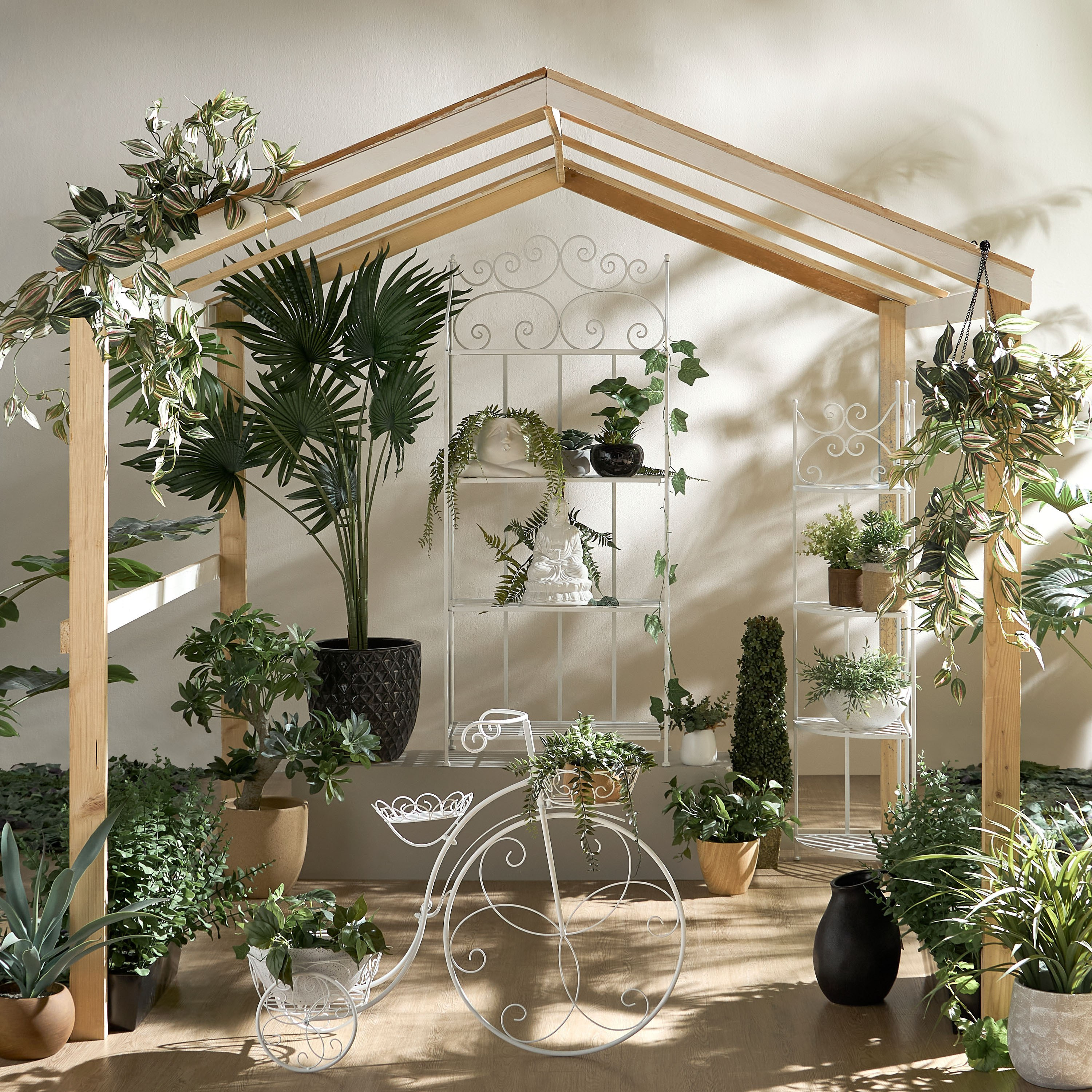 Sequia 4-Tier Metal Planter Stand - 135 cm-household-gardenandoutdoor-trellisandstands-plantstands-image-7