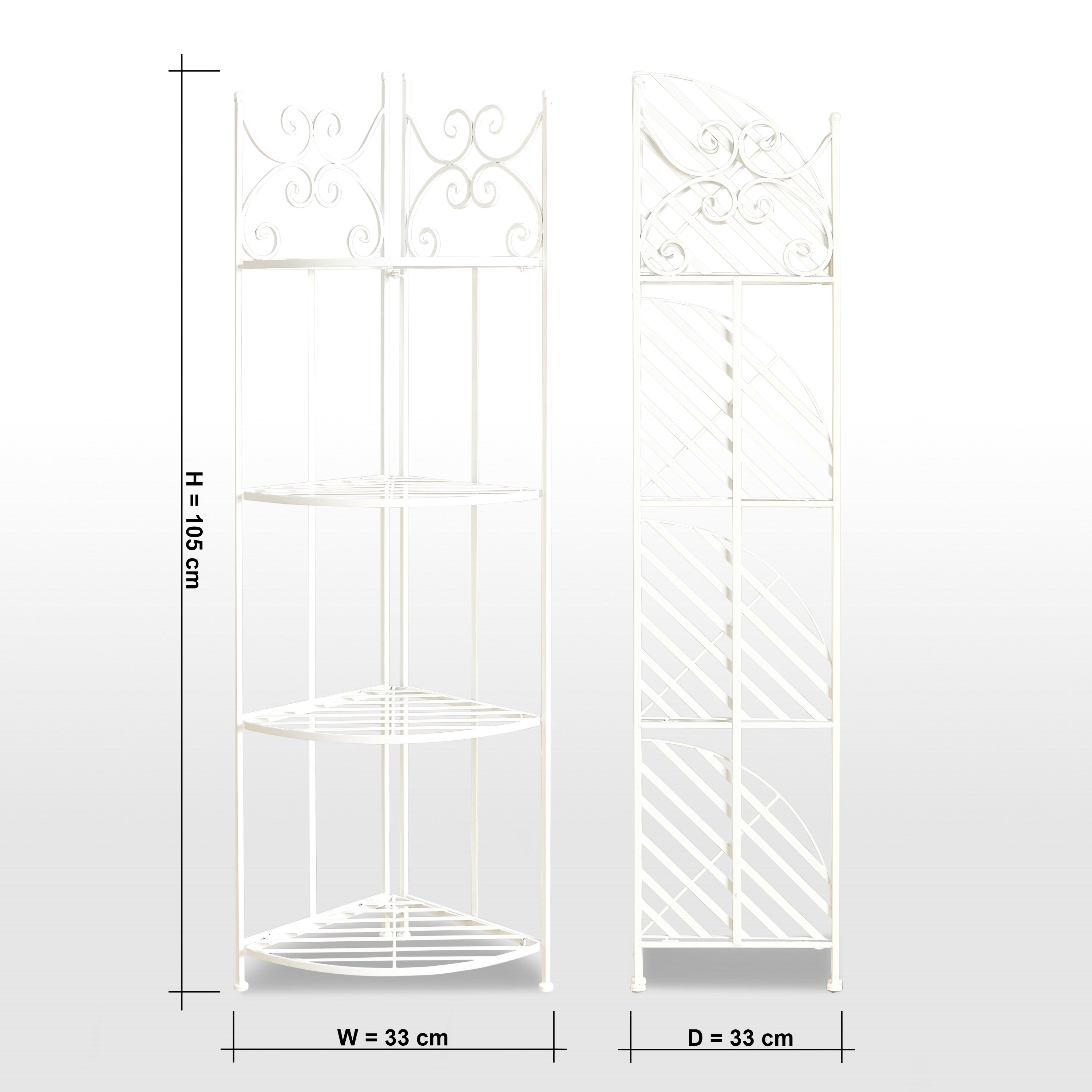 Sequia 4-Tier Metal Planter Stand - 135 cm-household-gardenandoutdoor-trellisandstands-plantstands-image-8