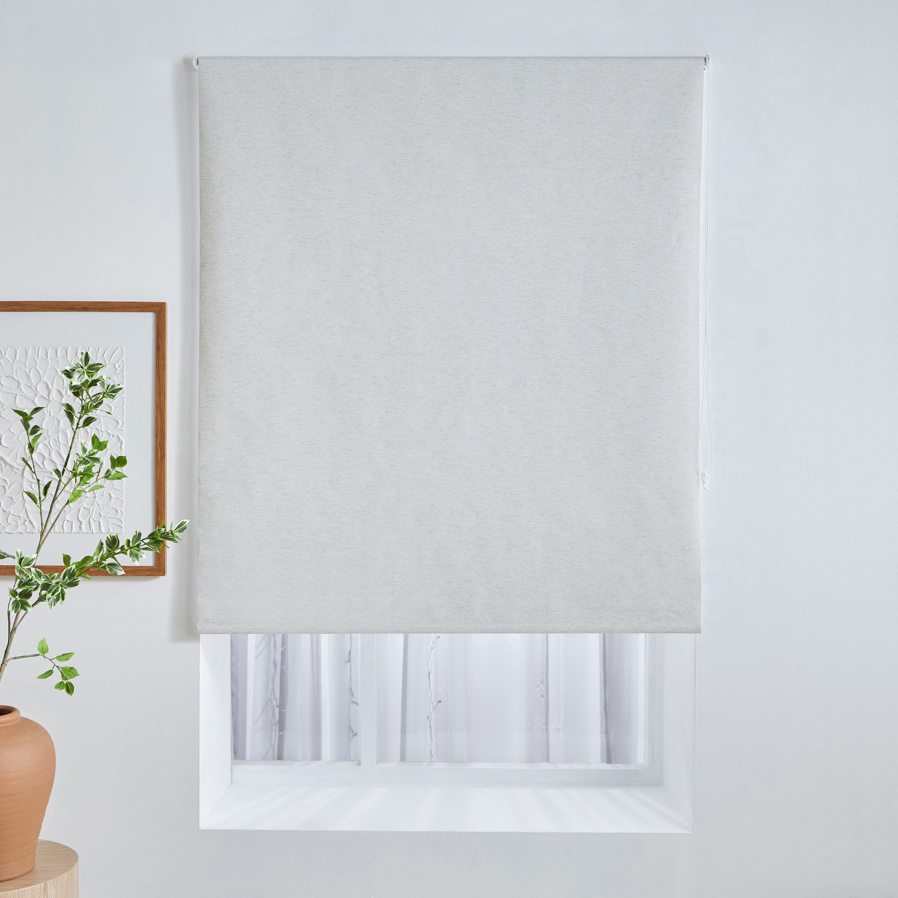 Ela Blackout Roller Blind - 210x240 cm-household-windows-blinds-image-1