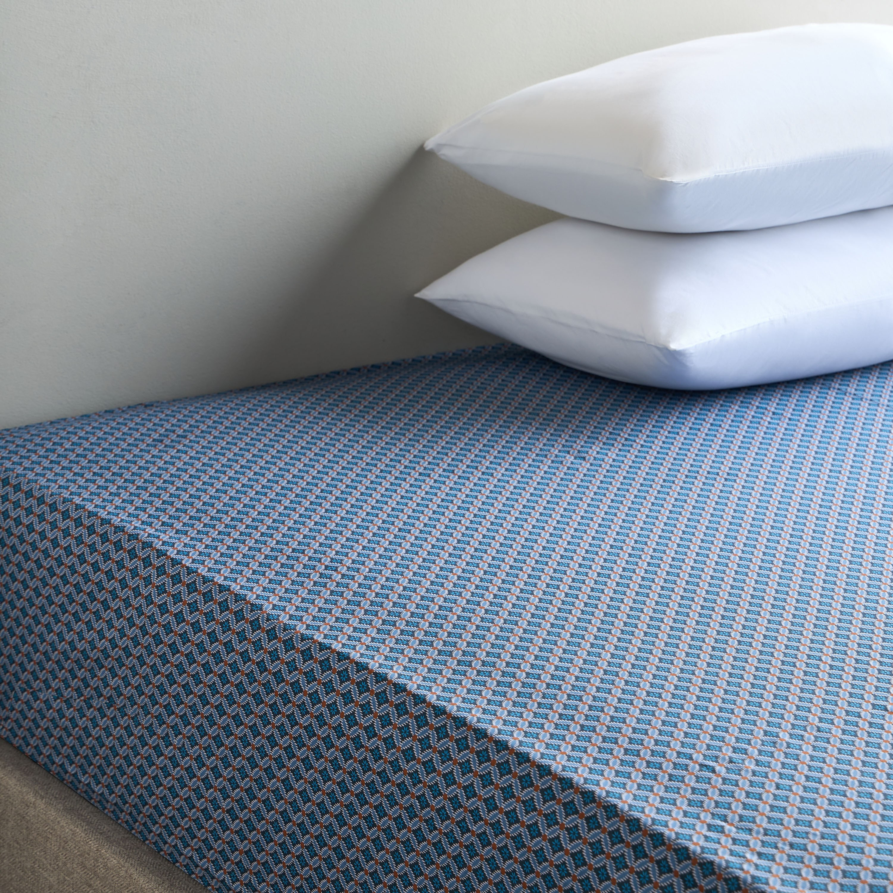 PIP Studio Buenas Noches Cotton King Fitted Sheet - 180x205 cm-household-bedding-sheetsandpillowcases-fittedsheets-image-3