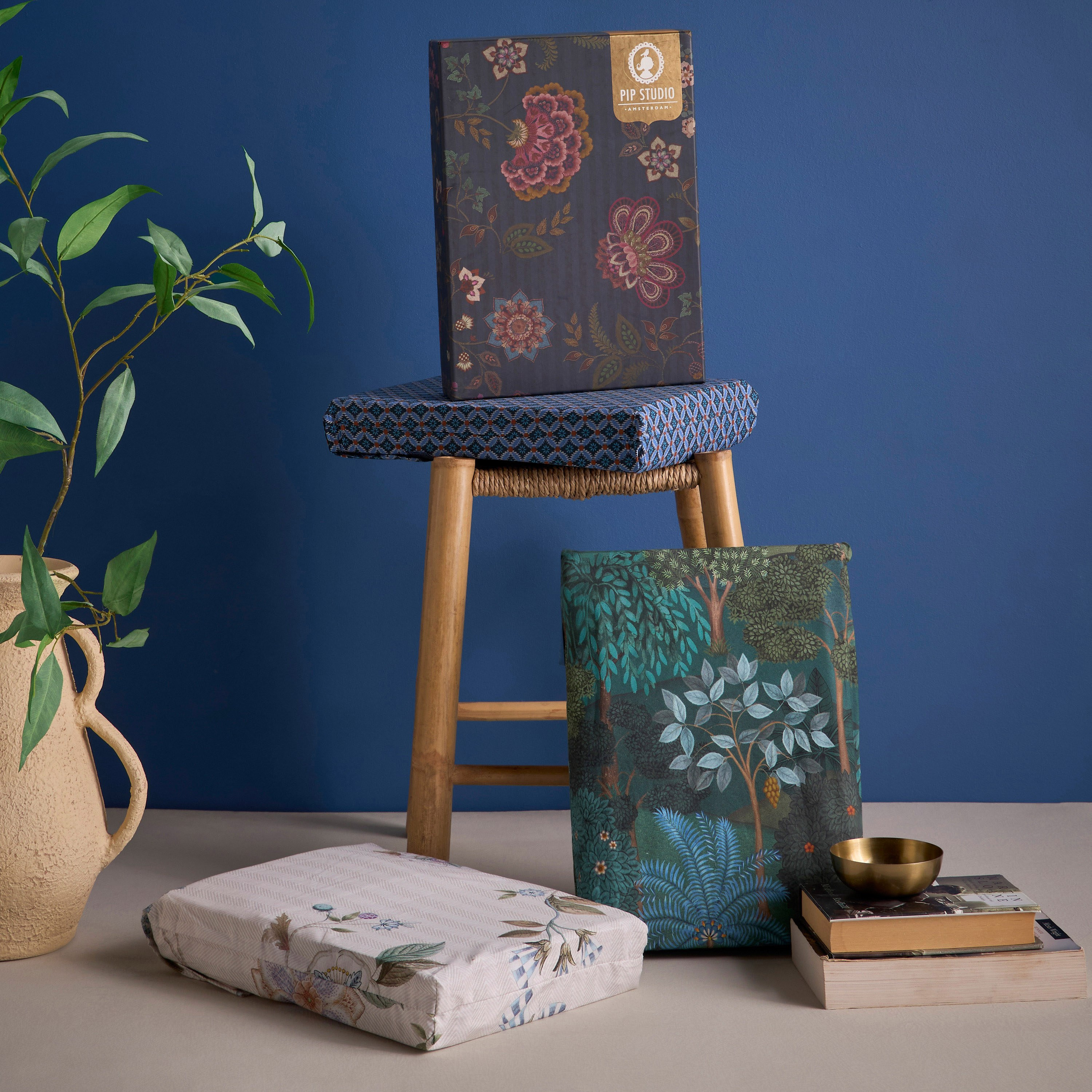 PIP Studio Flores Bailando Cotton 3-Piece King Duvet Cover Set - 220x230 cm-household-bedding-duvetandcovers-duvetcovers-image-8