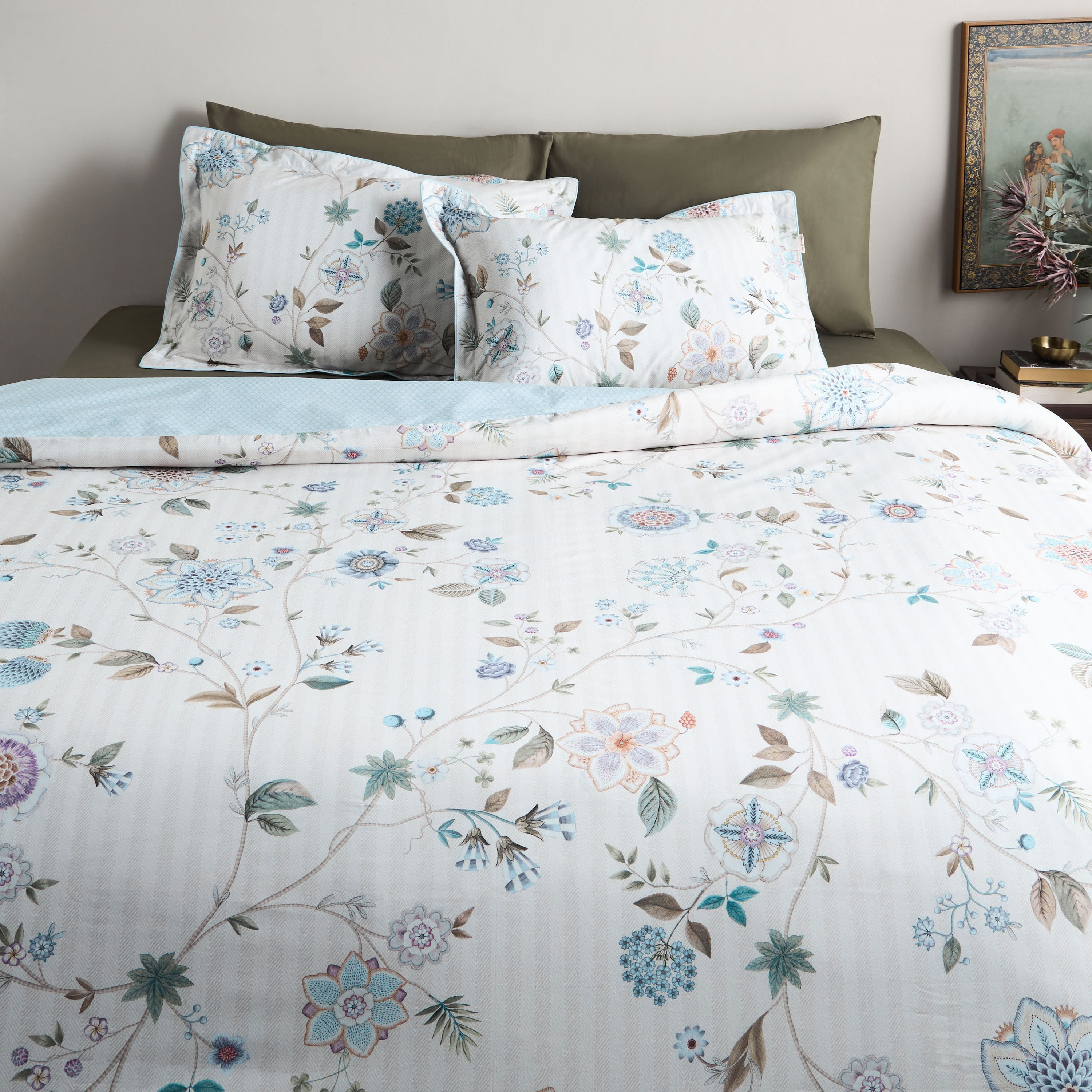 PIP Studio Flores Bailando Cotton 3-Piece Super King Duvet Cover Set - 220x260 cm-household-bedding-duvetandcovers-duvetcovers-image-2