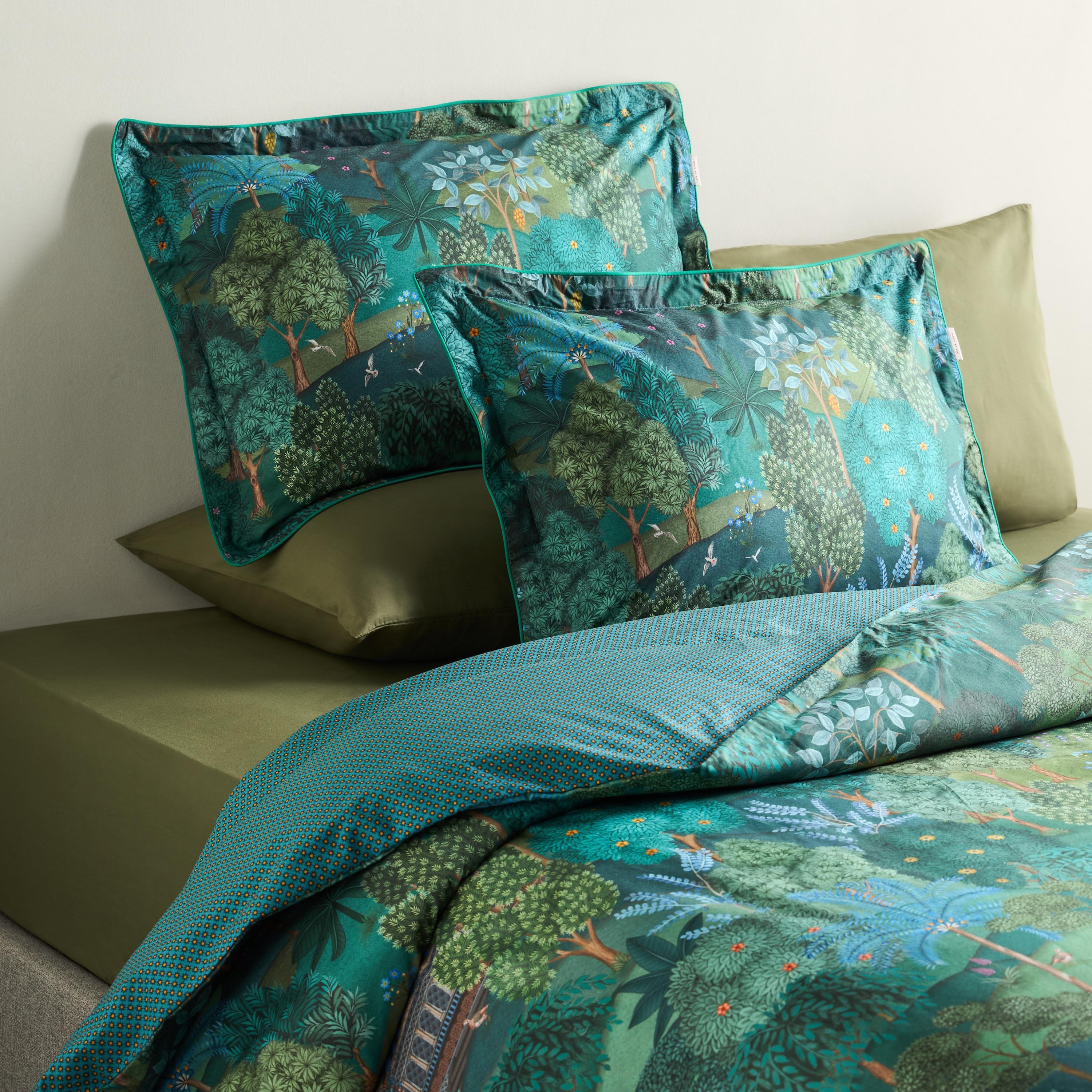 PIP Studio Jardin De Noches Cotton 3-Piece King Duvet Cover Set - 220x230 cm-household-bedding-duvetandcovers-duvetcovers-image-1