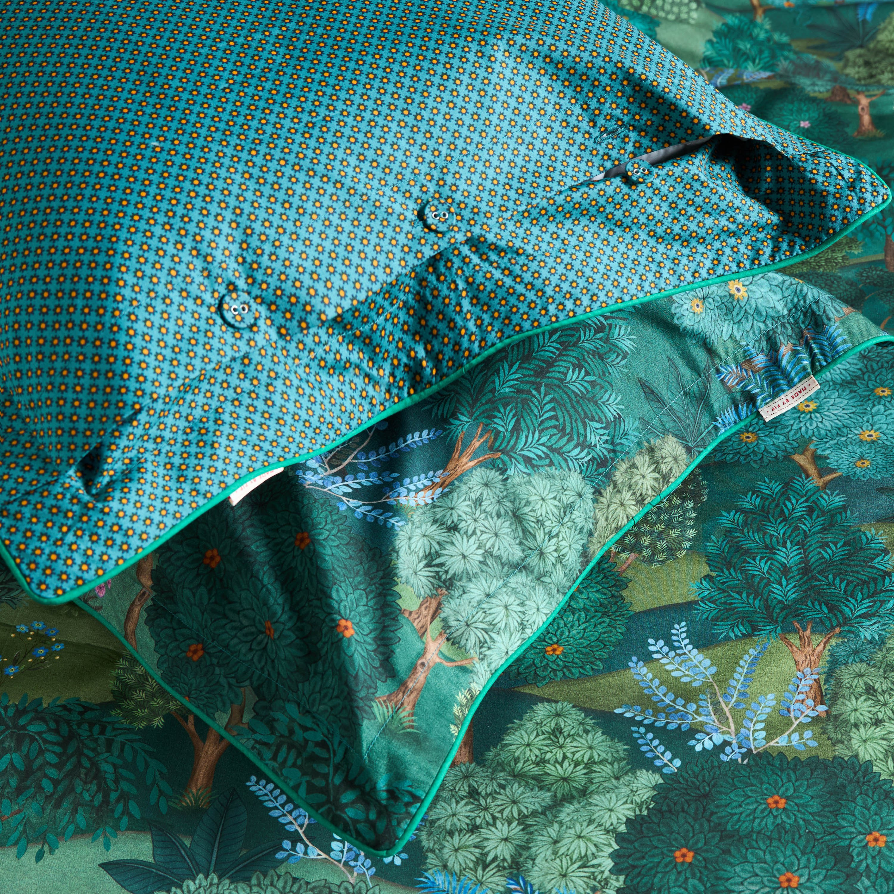 PIP Studio Jardin De Noches Cotton 3-Piece King Duvet Cover Set - 220x230 cm-household-bedding-duvetandcovers-duvetcovers-image-5