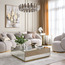 طقم طاولات جانبية قطعتين بسطح عاكس - تريستان-furniture-livingroom-sideandendtables-image-1