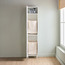 Shine Tall Compact Laundry Cabinet with 2 Laundry Baskets-household-bathandlaundry-laundrysolutions-laundrycabinets-image-3