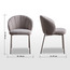 Larnac Kavala Fabric Dining Chair-furniture-diningroom-chairsandbenches-image-7