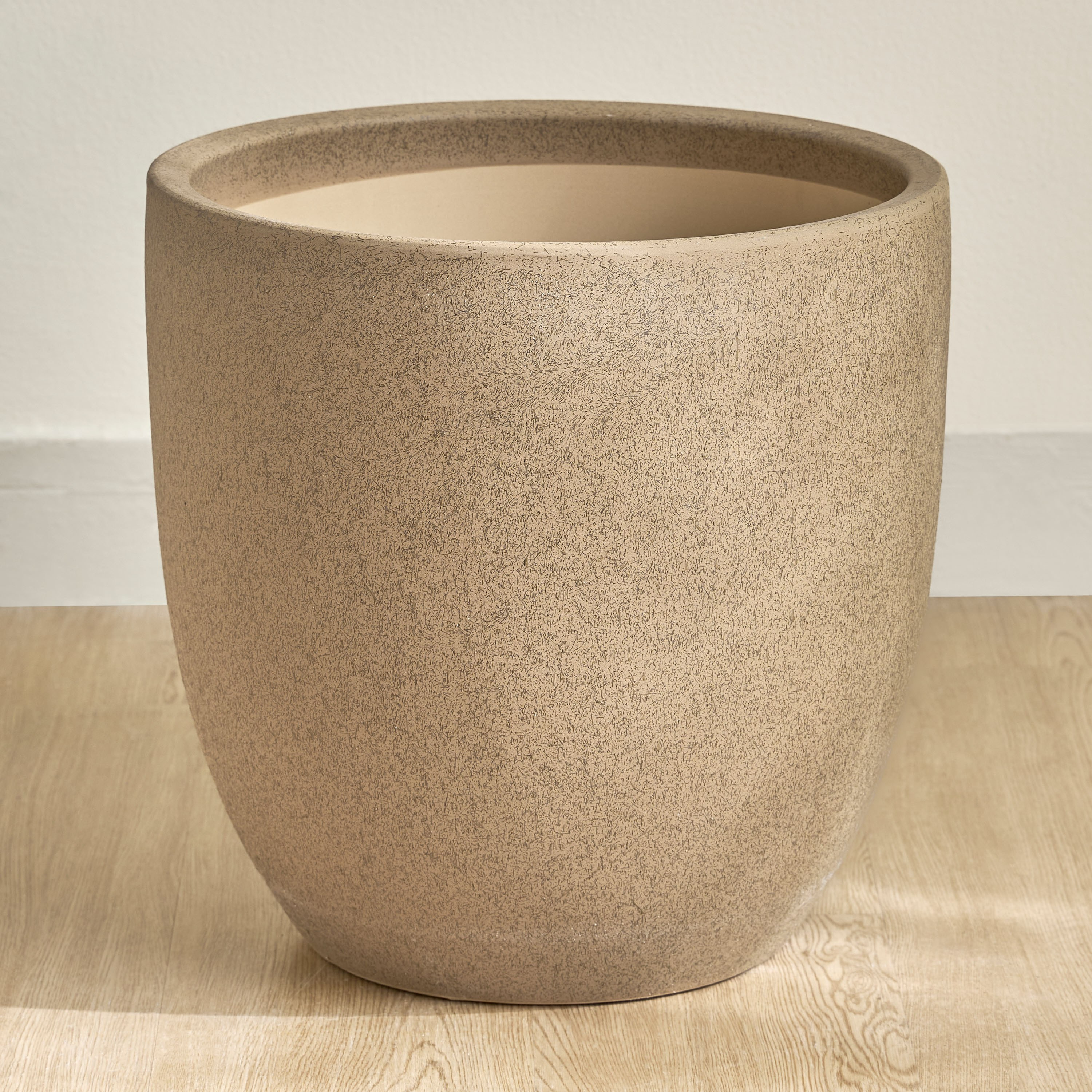 Themis Speckled Ceramic Planter - 40 cm-household-gardenandoutdoor-potsandplanters-planters-image-2