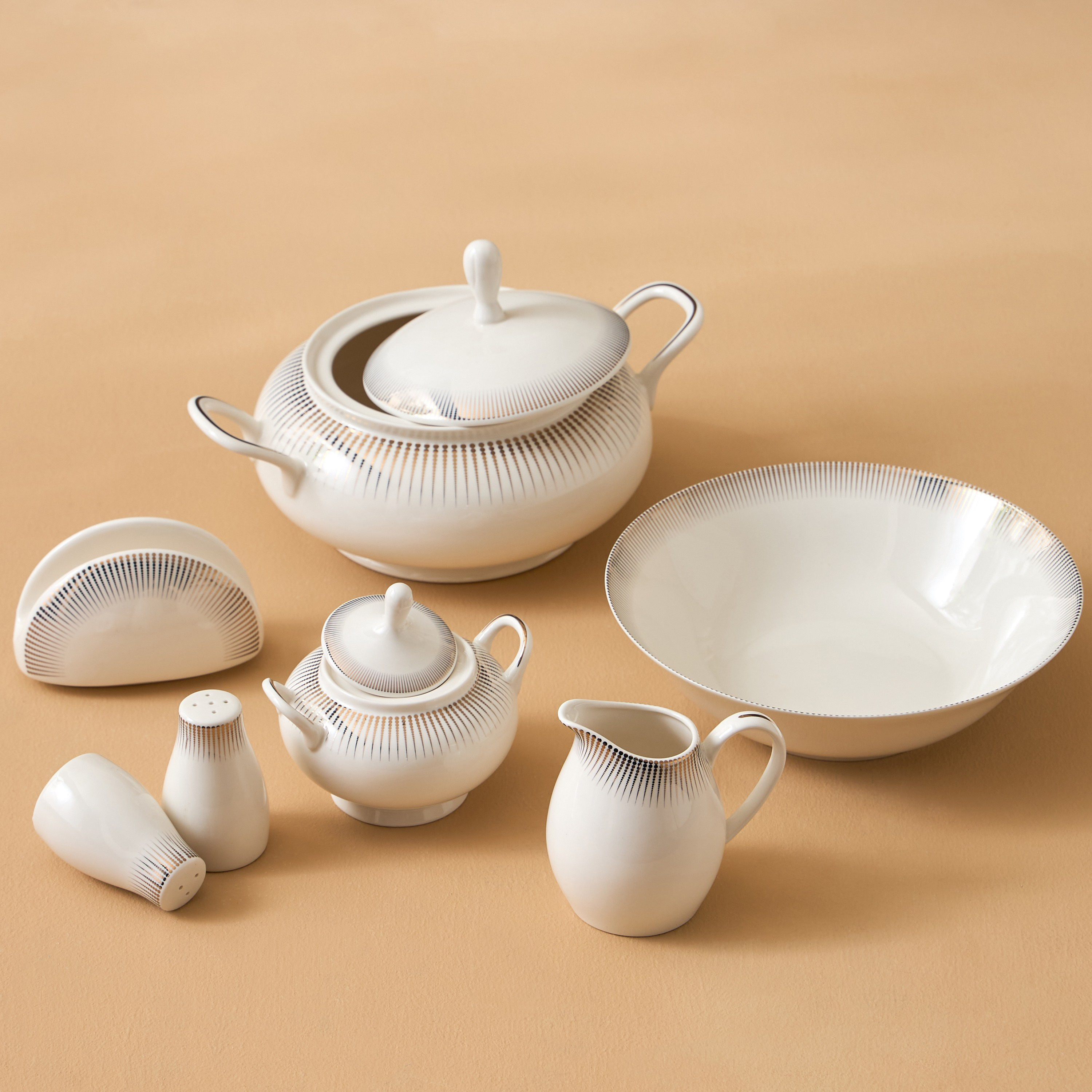 Ablaze 120-Piece New Bone China Dinner Set - Serves 12-household-dining-dinnerware-dinnersets-image-2
