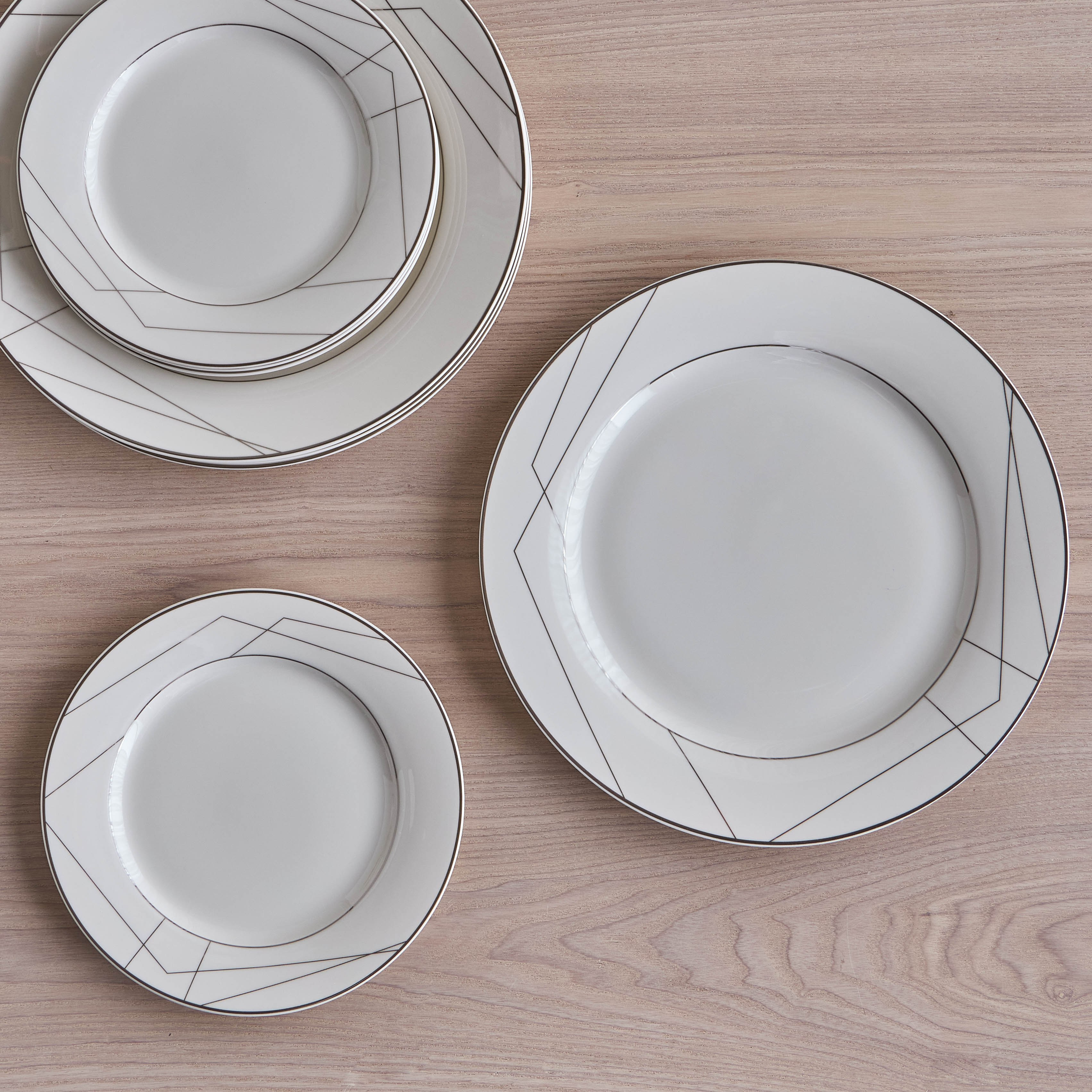 طقم عشاء من الخزف الصيني 20 قطعة - فيستا - لـ 4 أفراد-household-dining-dinnerware-dinnersets-image-3