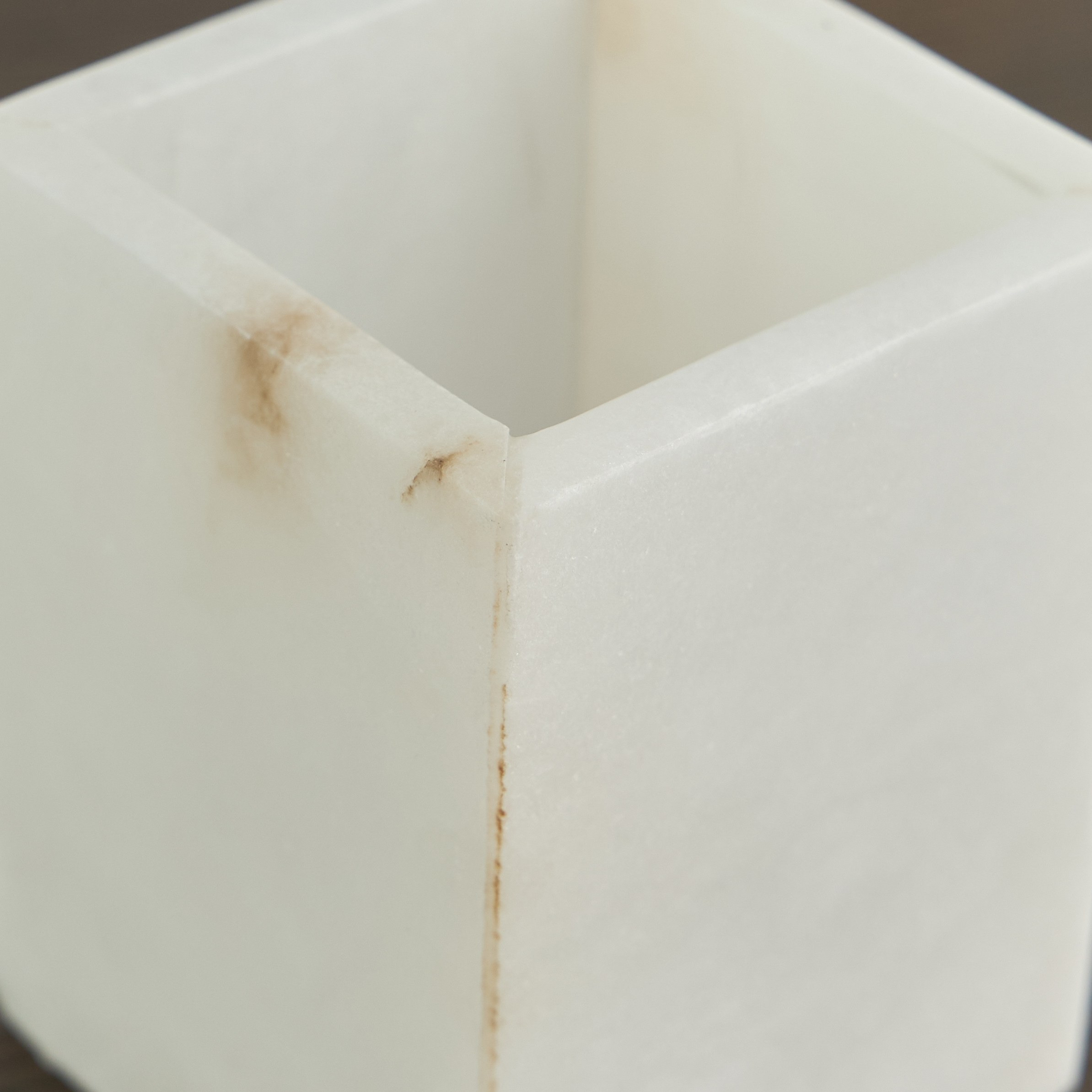 Spanish Alabaster Tumbler-household-bathandlaundry-bathaccessories-toothbrushholdersandtumblers-image-3