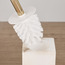 حامل وفرشاة تواليت من حجر المرمر - سبانيش-household-bathandlaundry-bathaccessories-toiletbrushholders-image-2
