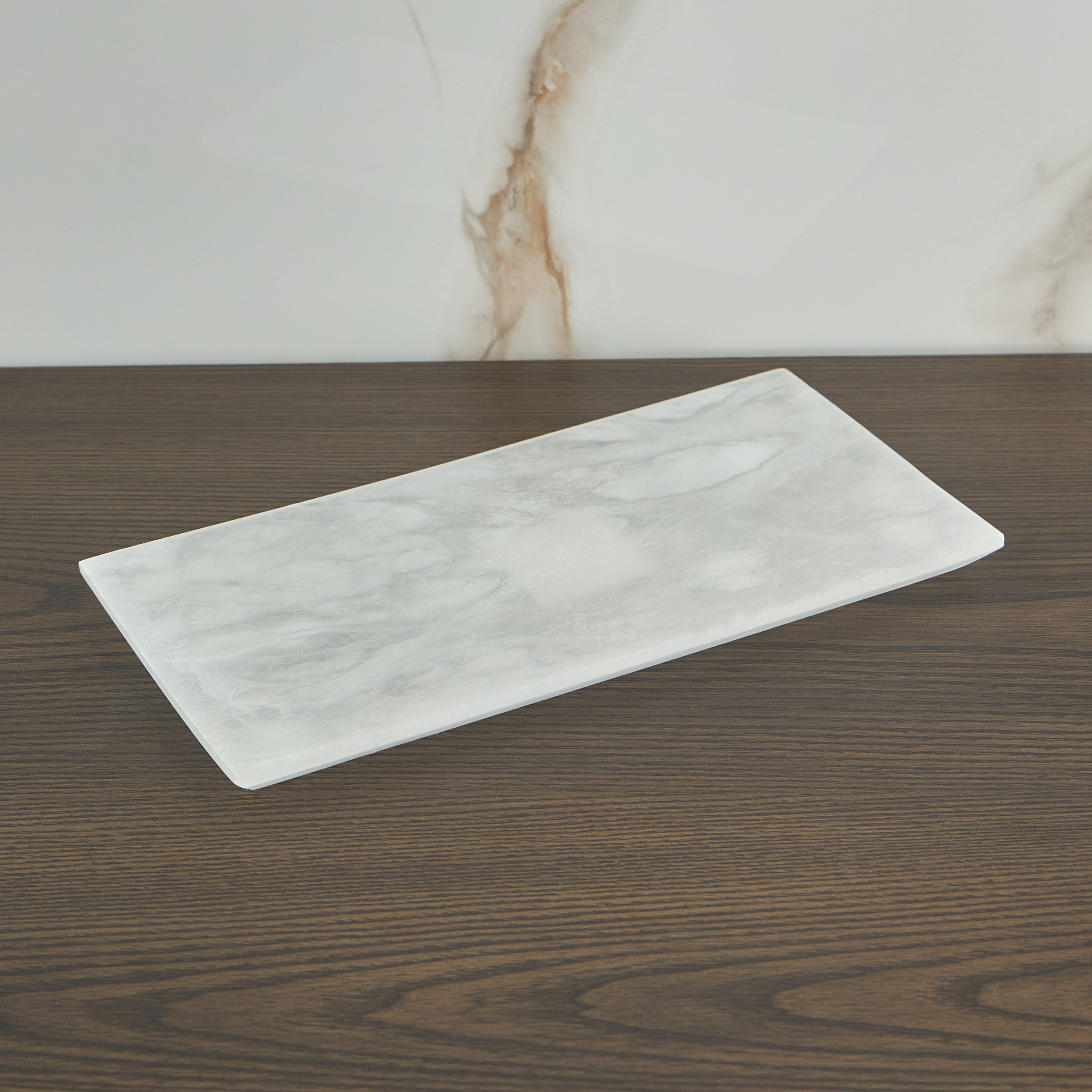 Spanish Alabaster Towel Tray-household-bathandlaundry-bathaccessories-toweltraysandplatforms-image-1