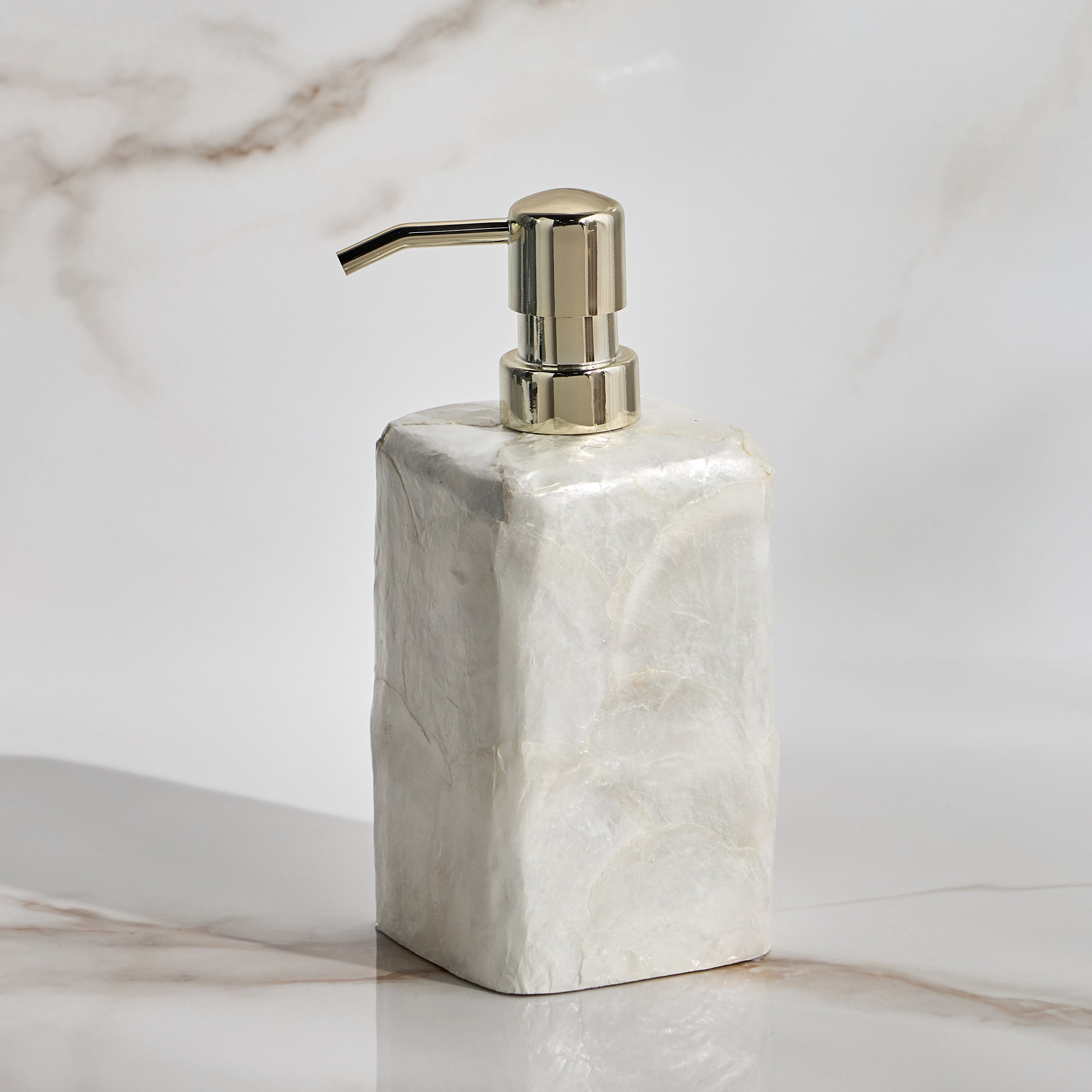 Capiz Soap Dispenser-household-bathandlaundry-bathaccessories-soapdishesanddispensers-image-1