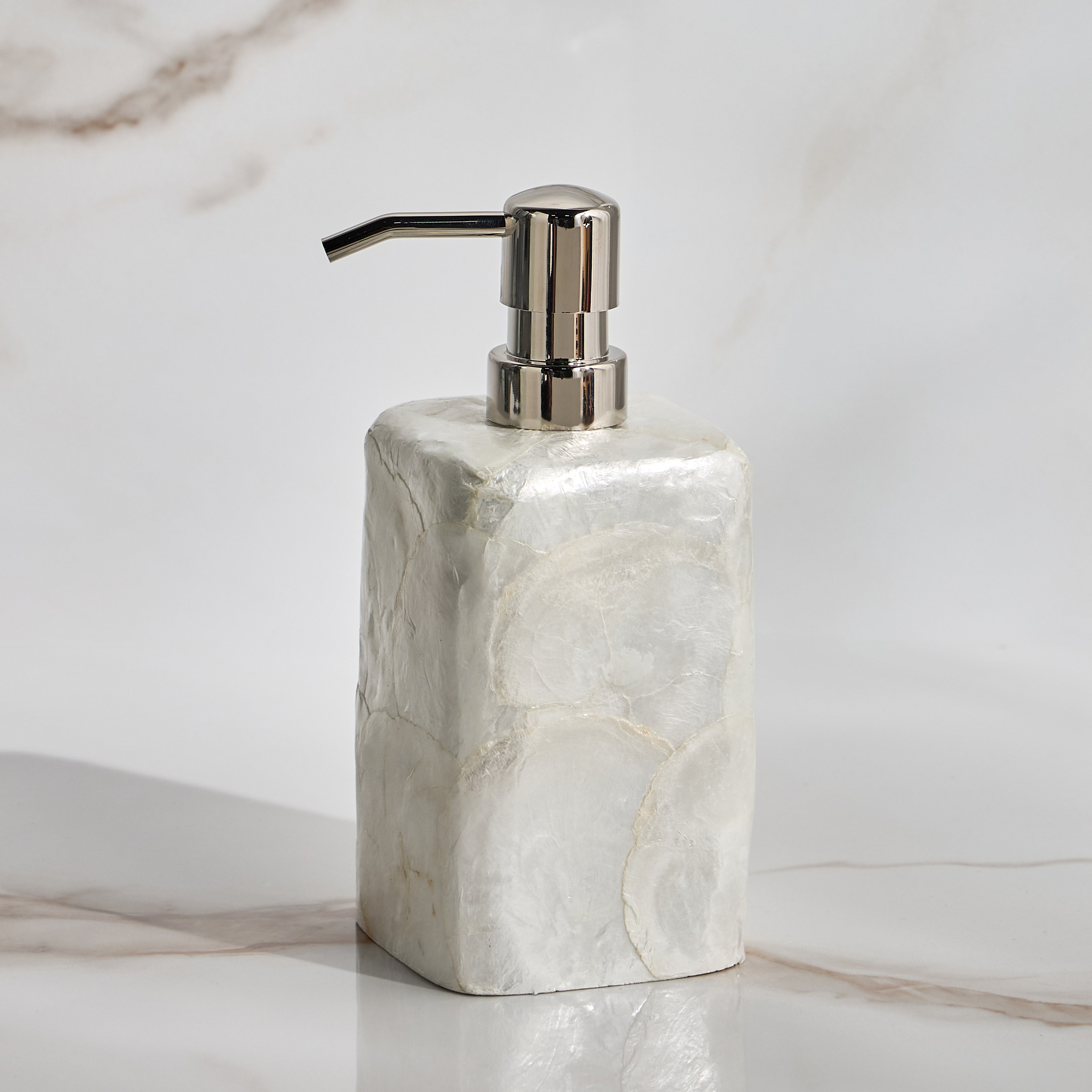 Capiz Soap Dispenser-household-bathandlaundry-bathaccessories-soapdishesanddispensers-image-1