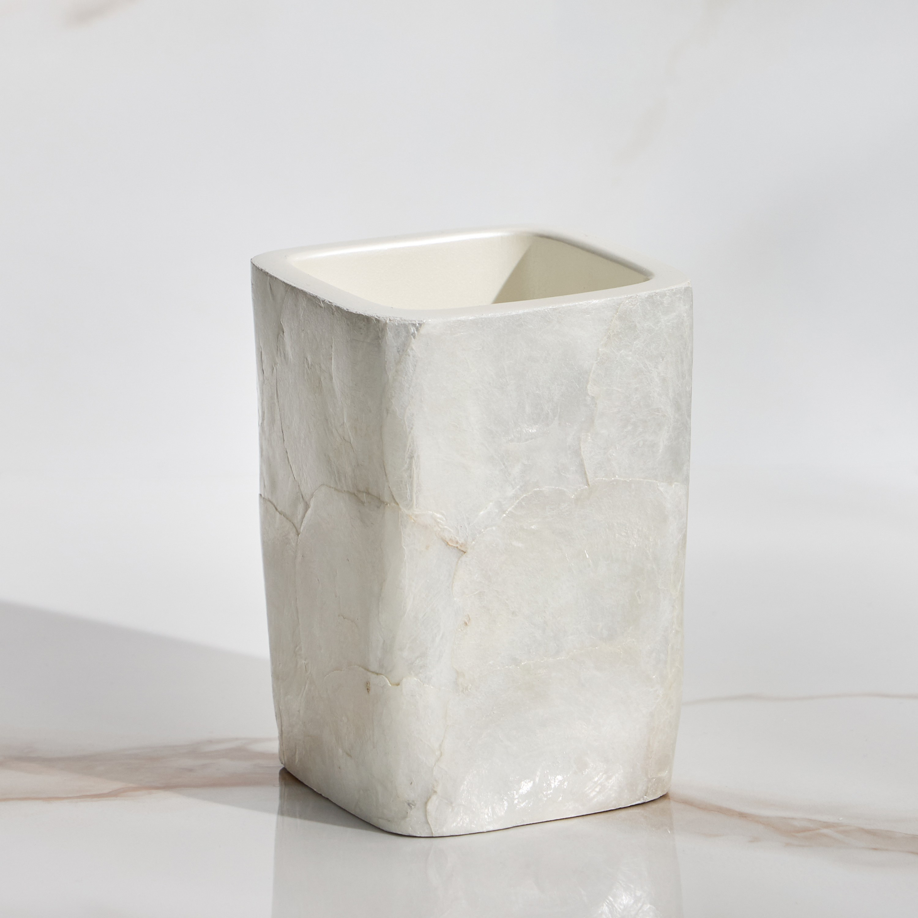 Capiz Tumbler-household-bathandlaundry-bathaccessories-toothbrushholdersandtumblers-image-1