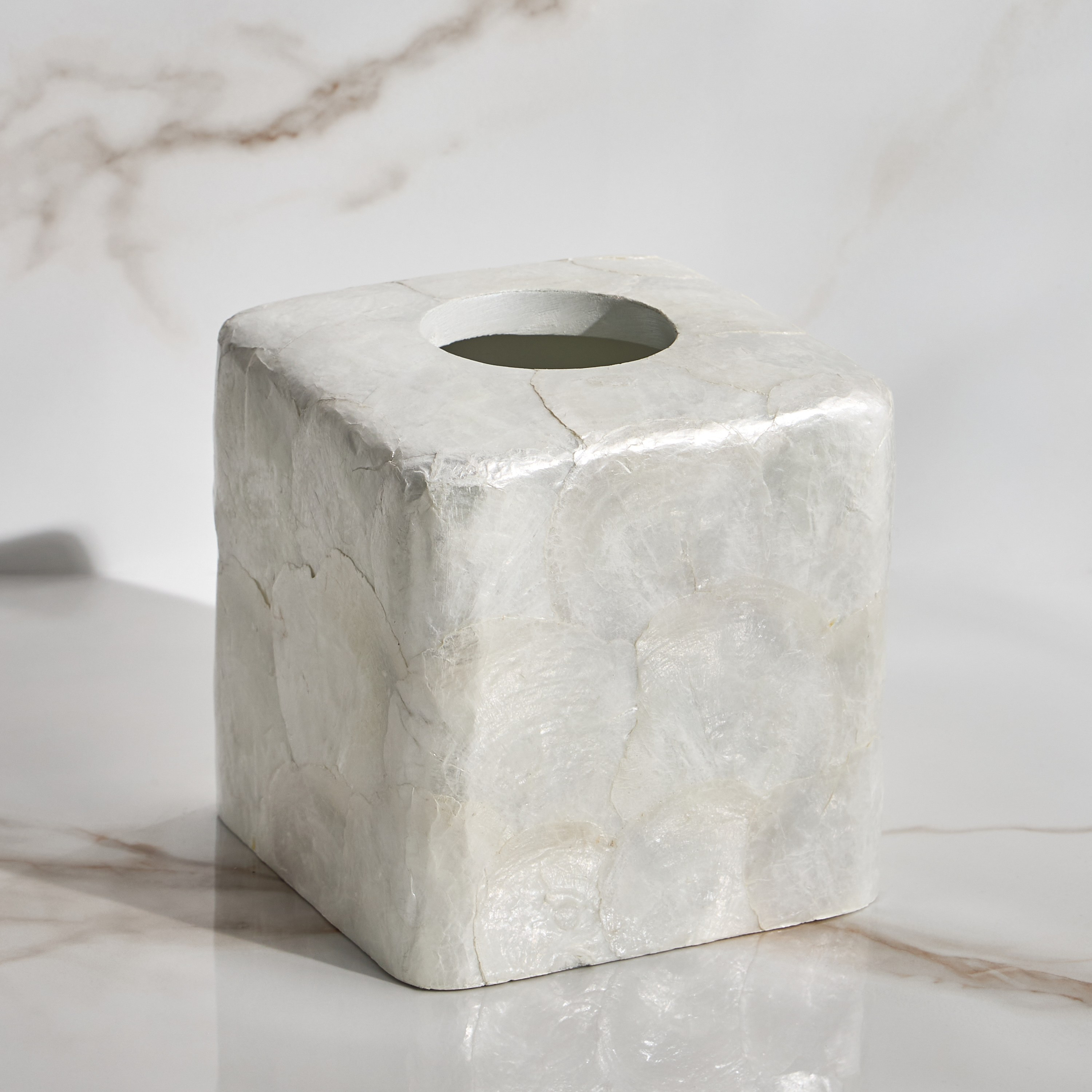غطاء صندوق مناديل - كابيز-household-bathandlaundry-bathaccessories-tissueboxesandcottonjars-image-2